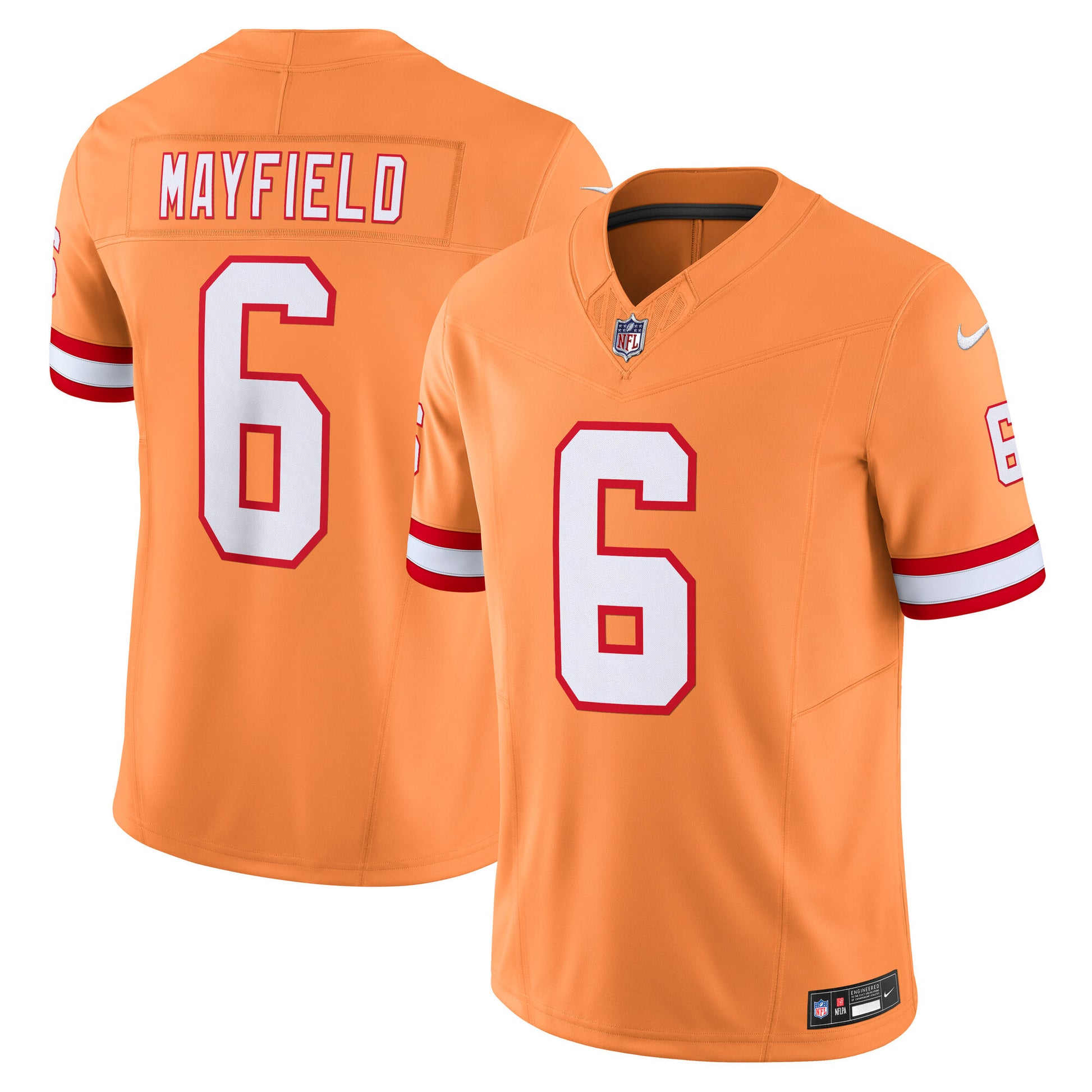 Baker Mayfield Tampa Bay Buccaneers Nike 2nd Alternate Vapor F.U.S.E. Limited Jersey - Orange