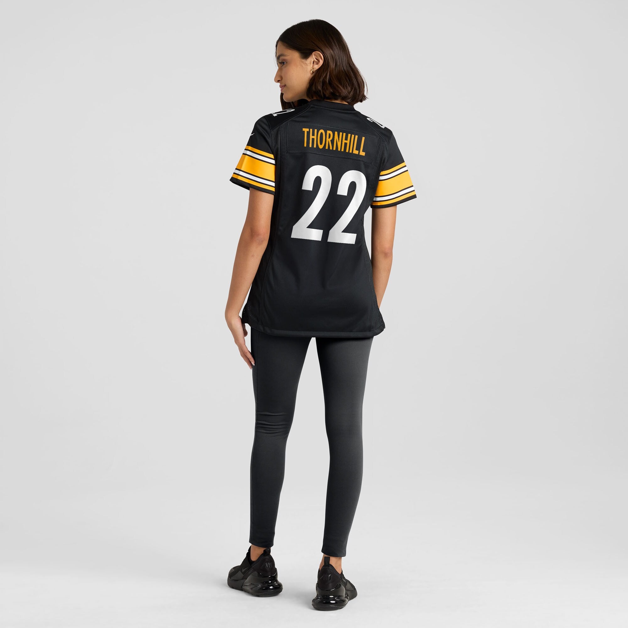 Juan Thornhill Pittsburgh Steelers Nike Women's Team Game Jersey -  Black