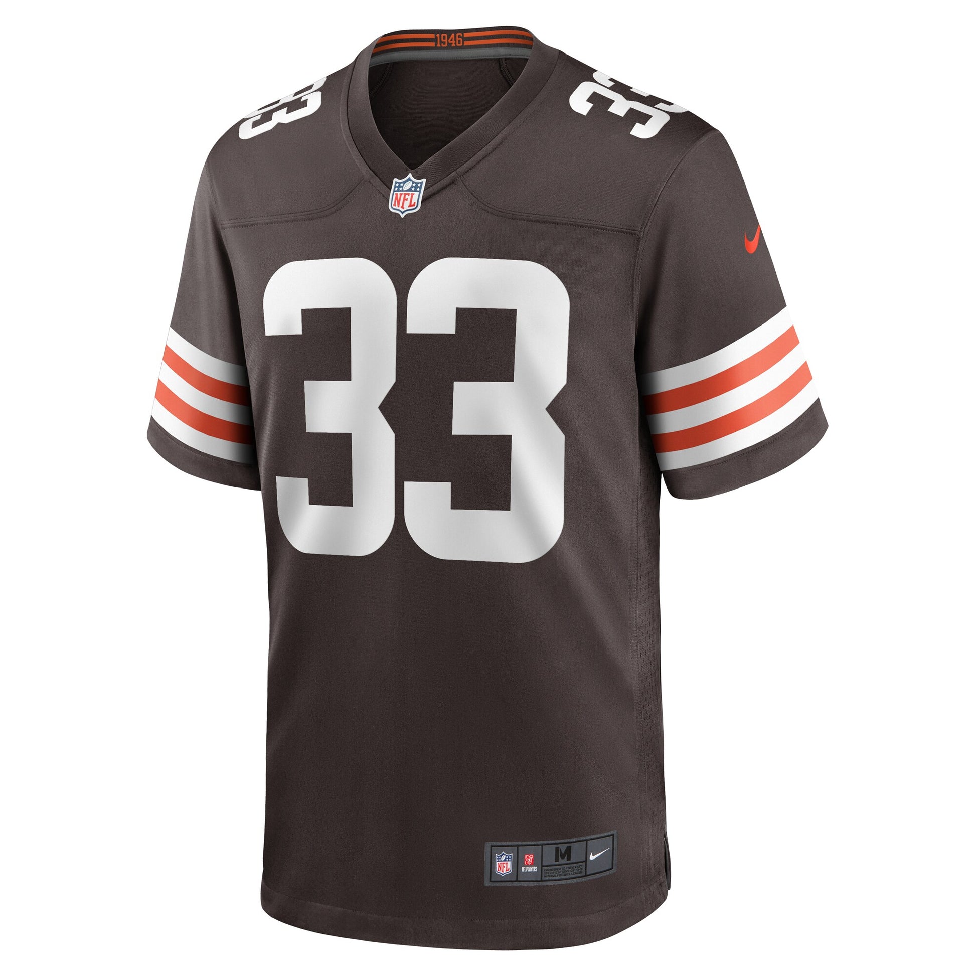 Ronnie Hickman Cleveland Browns Nike Team Game Jersey -  Brown