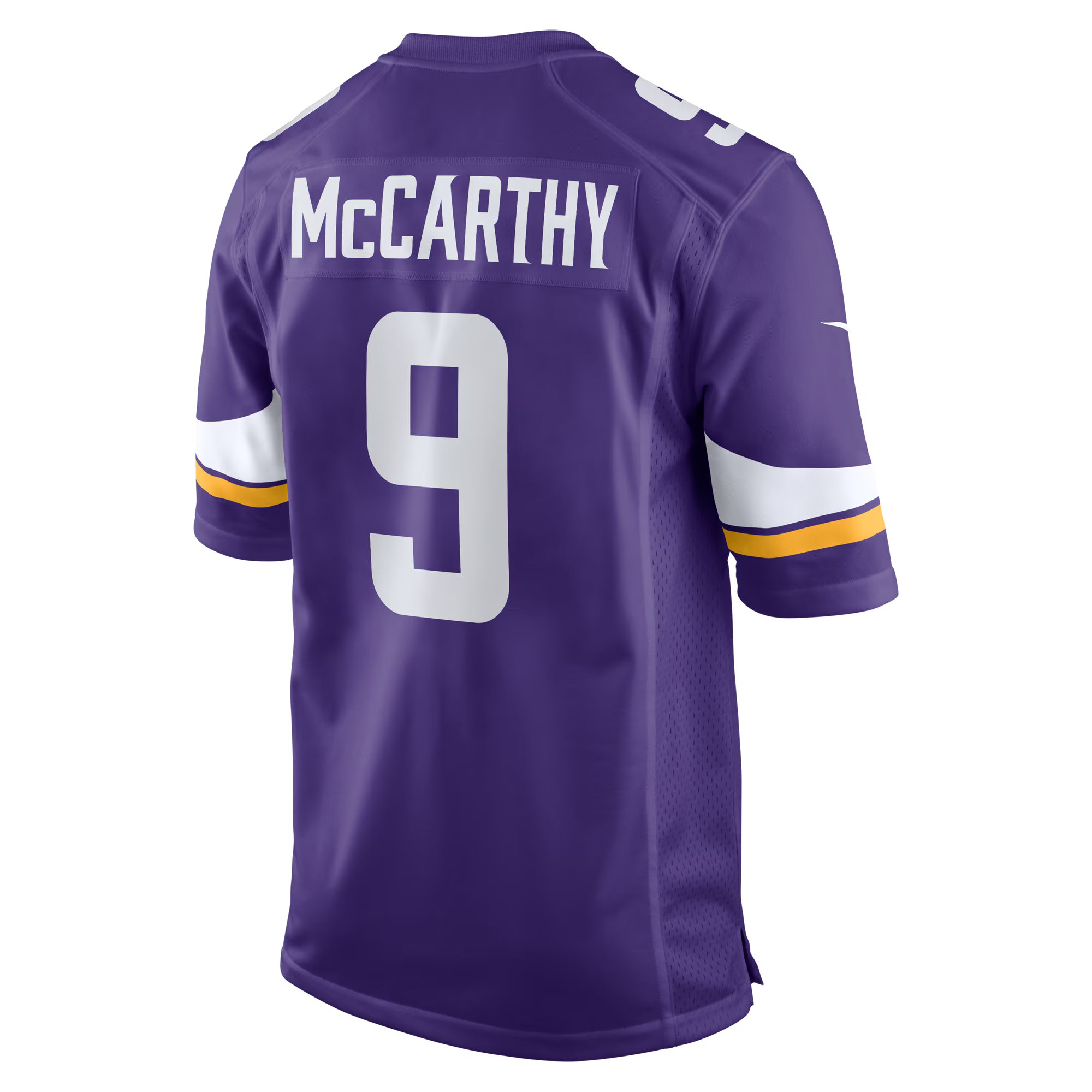 J.J. McCarthy Minnesota Vikings Nike  Player Game Jersey - Purple