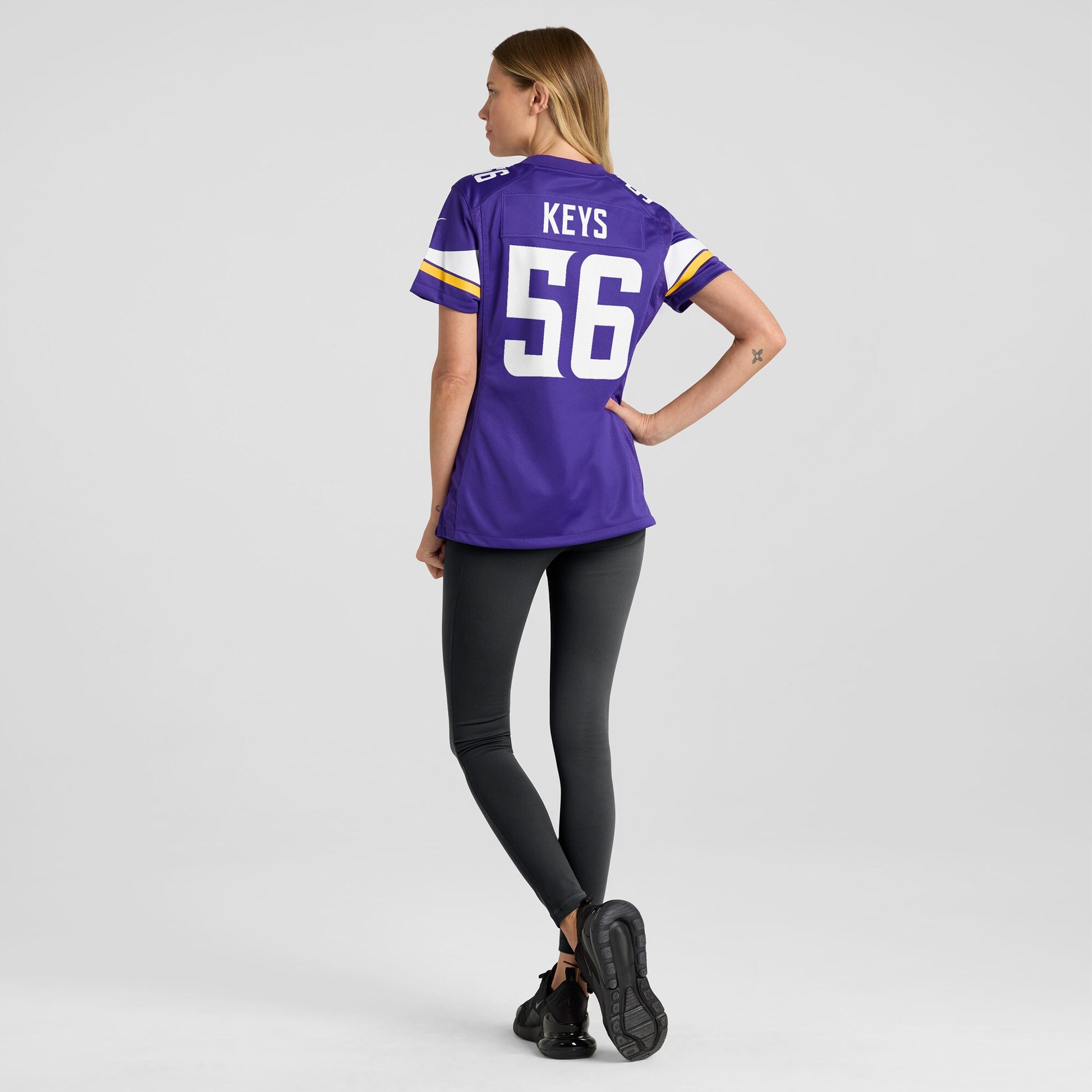 Austin Keys Minnesota Vikings Nike Women's Team Game Jersey -  Purple