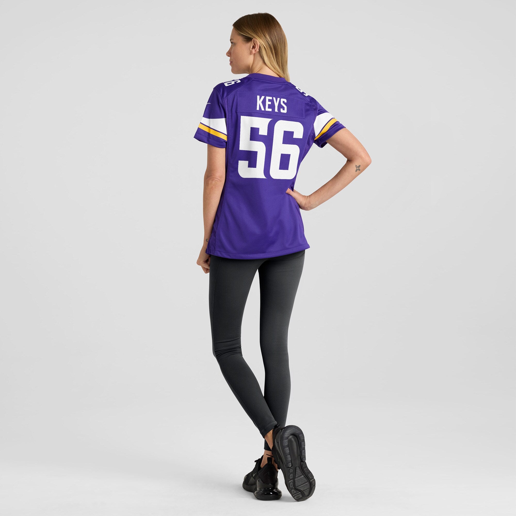 Austin Keys Minnesota Vikings Nike Women's Team Game Jersey -  Purple