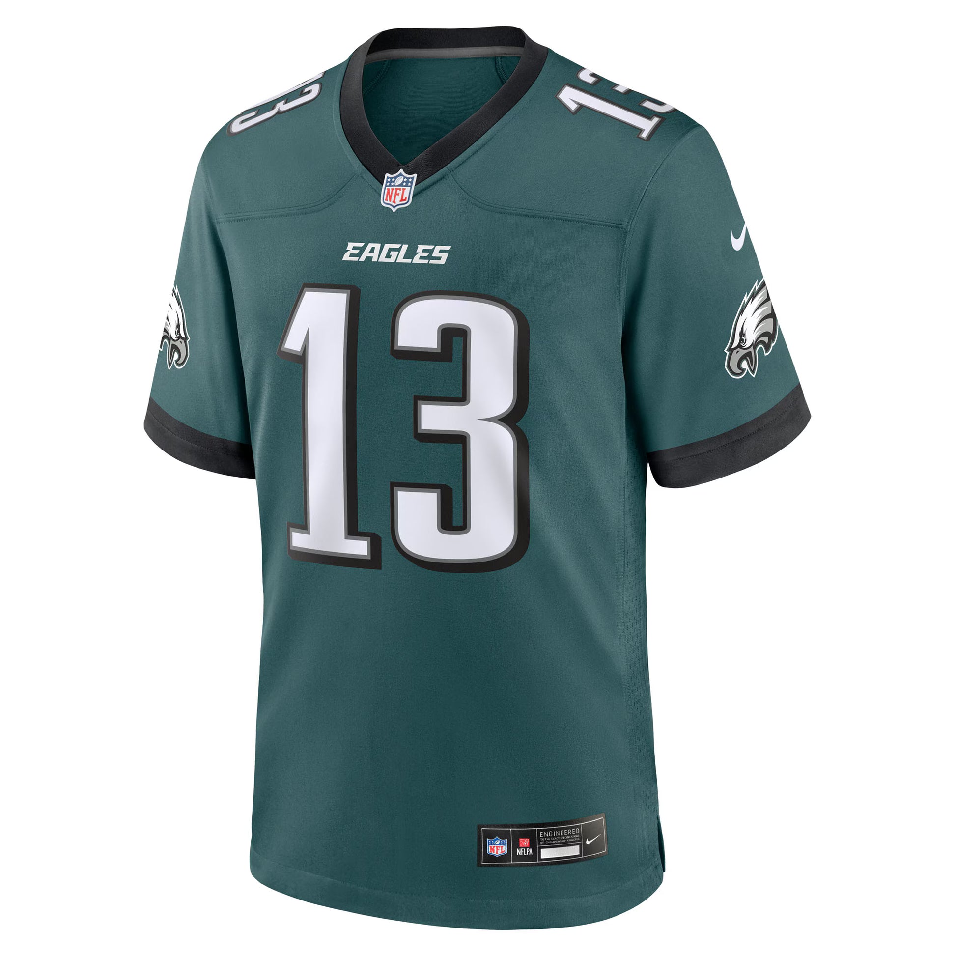 Azeez Ojulari Philadelphia Eagles Nike Team Game Jersey - Midnight Green
