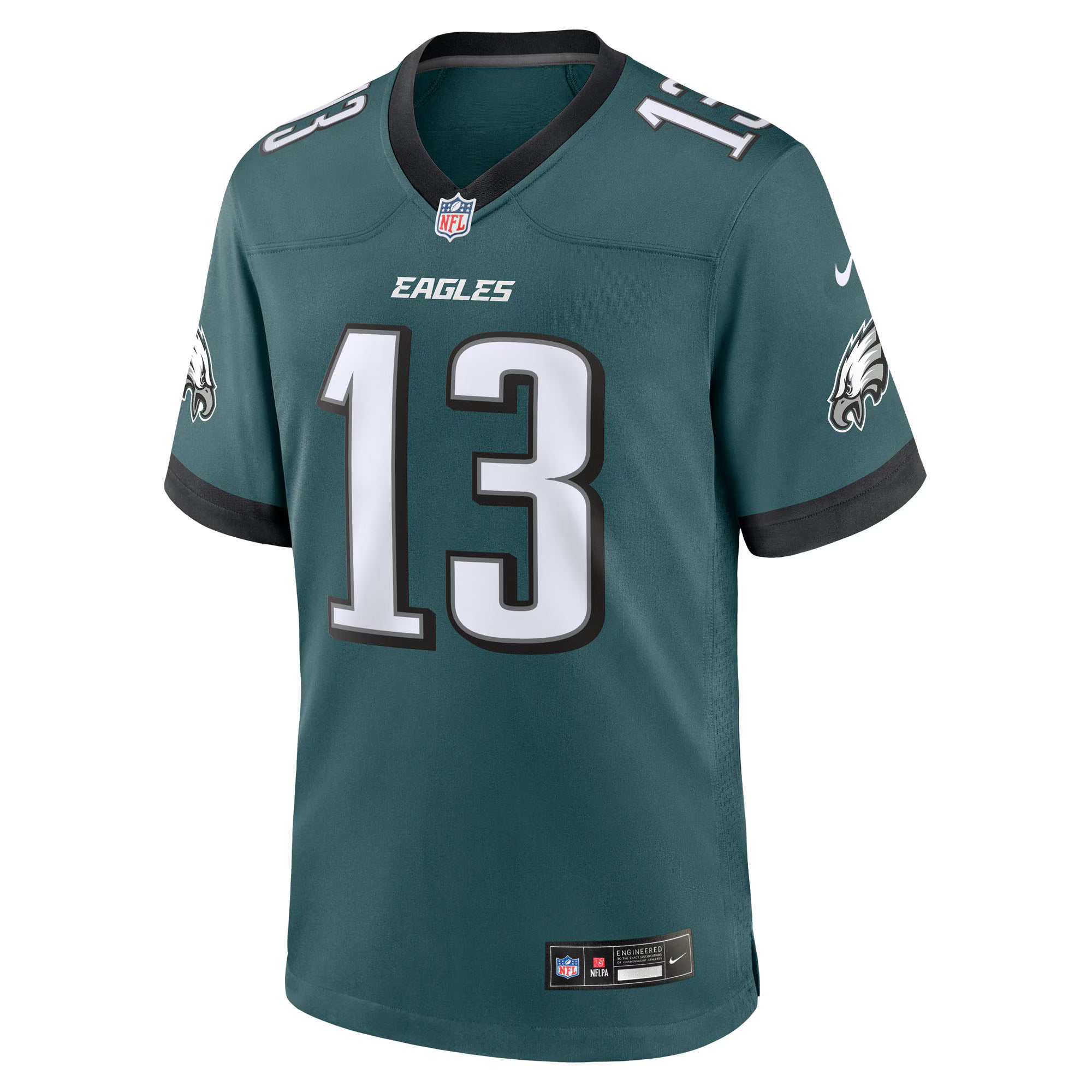 Azeez Ojulari Philadelphia Eagles Nike Team Game Jersey - Midnight Green