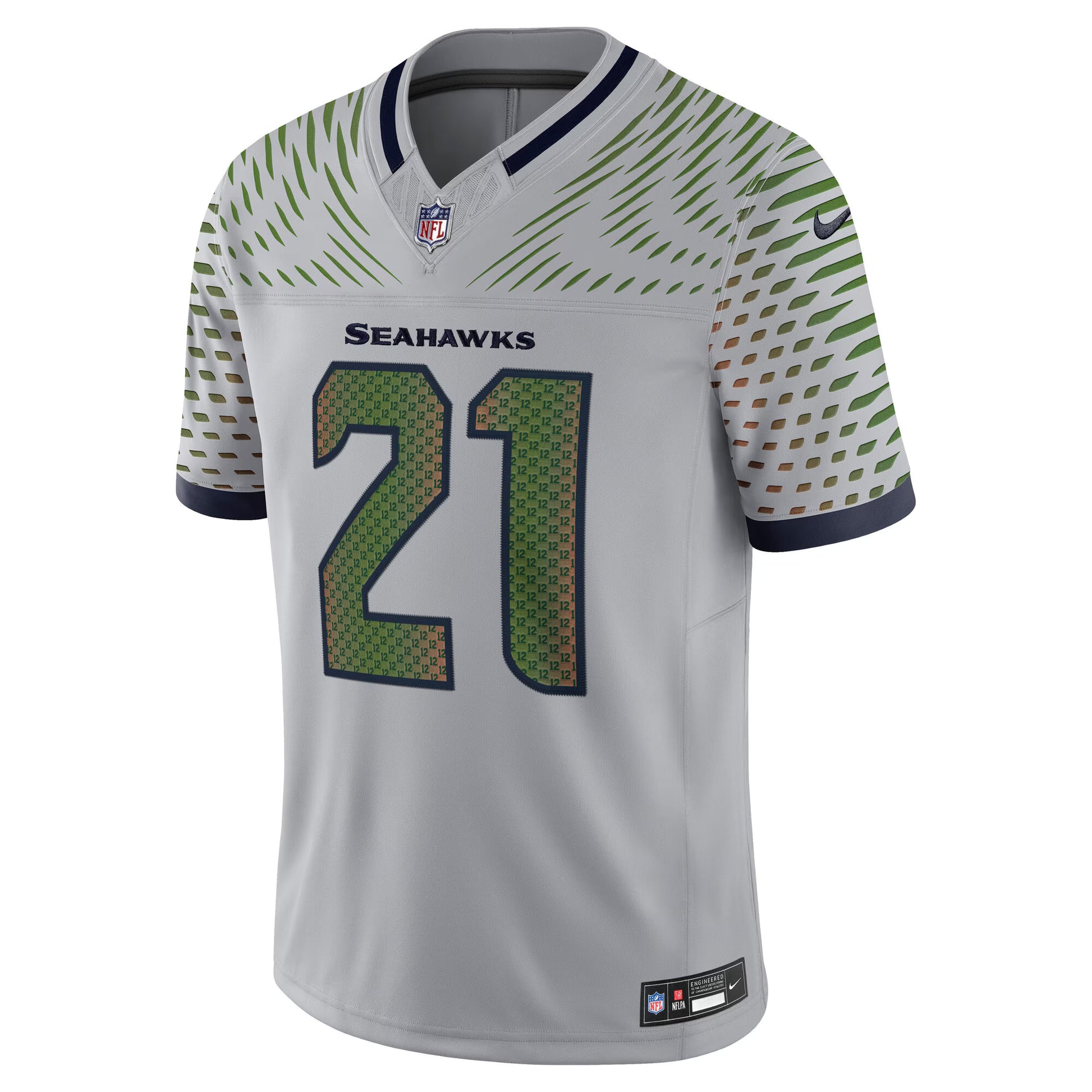 Devon Witherspoon Seattle Seahawks Nike 2025 Rivalries Collection Limited Jersey - Wolf Gray