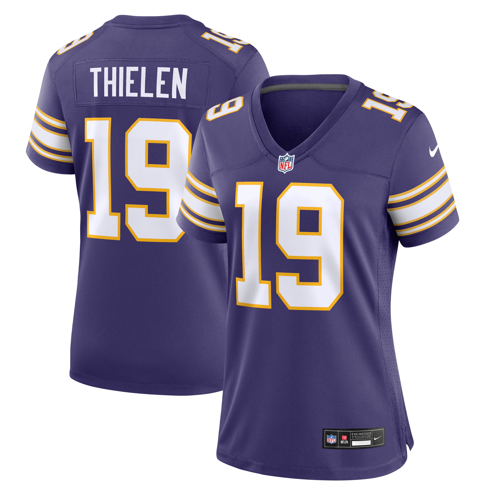 Adam Thielen Minnesota Vikings Nike Women's Alternate Player Jersey - Purple
