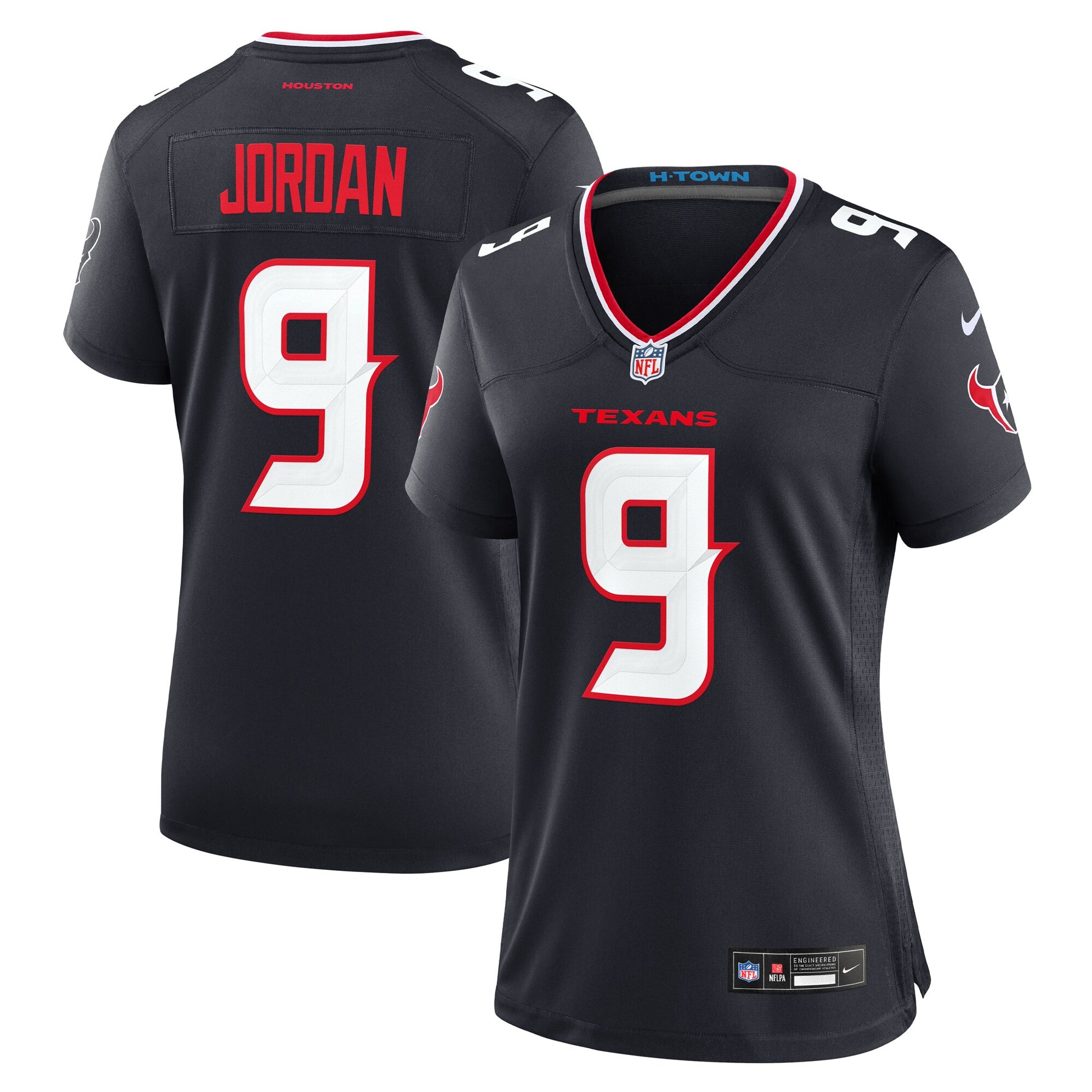 Brevin Jordan Houston Texans Nike Women's Team Game Jersey -  Navy