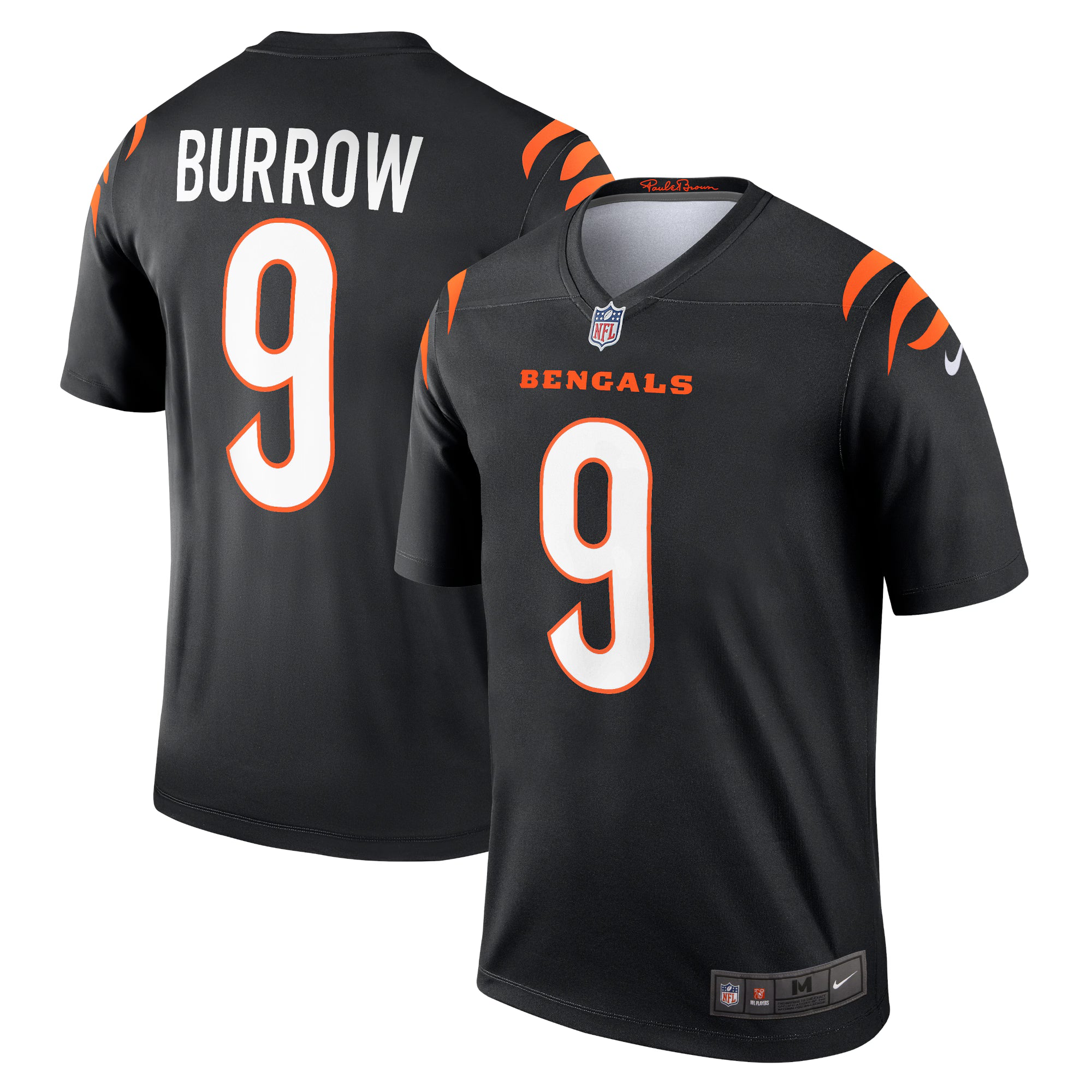 Joe Burrow Cincinnati Bengals Nike Legend Player Performance Top - Black