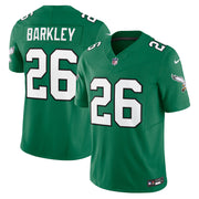 Saquon Barkley Philadelphia Eagles Nike Alternate Vapor F.U.S.E. Limited Jersey - Kelly Green