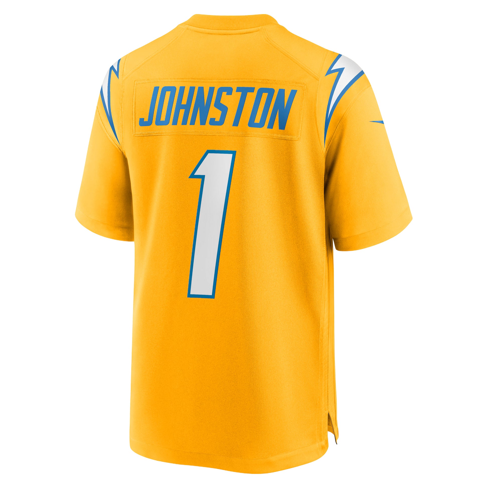Quentin Johnston Los Angeles Chargers Nike Alternate Charger Power Game Player Jersey - Gold