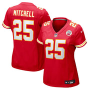 Elijah Mitchell Kansas City Chiefs Nike Women's Team Game Jersey -  Red