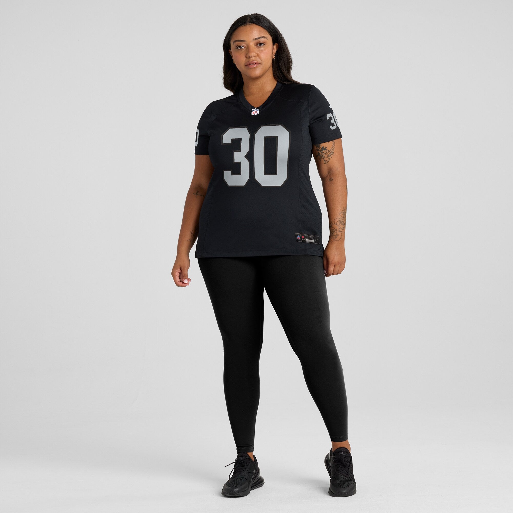 Darnay Holmes Las Vegas Raiders Nike Women's  Game Jersey -  Black
