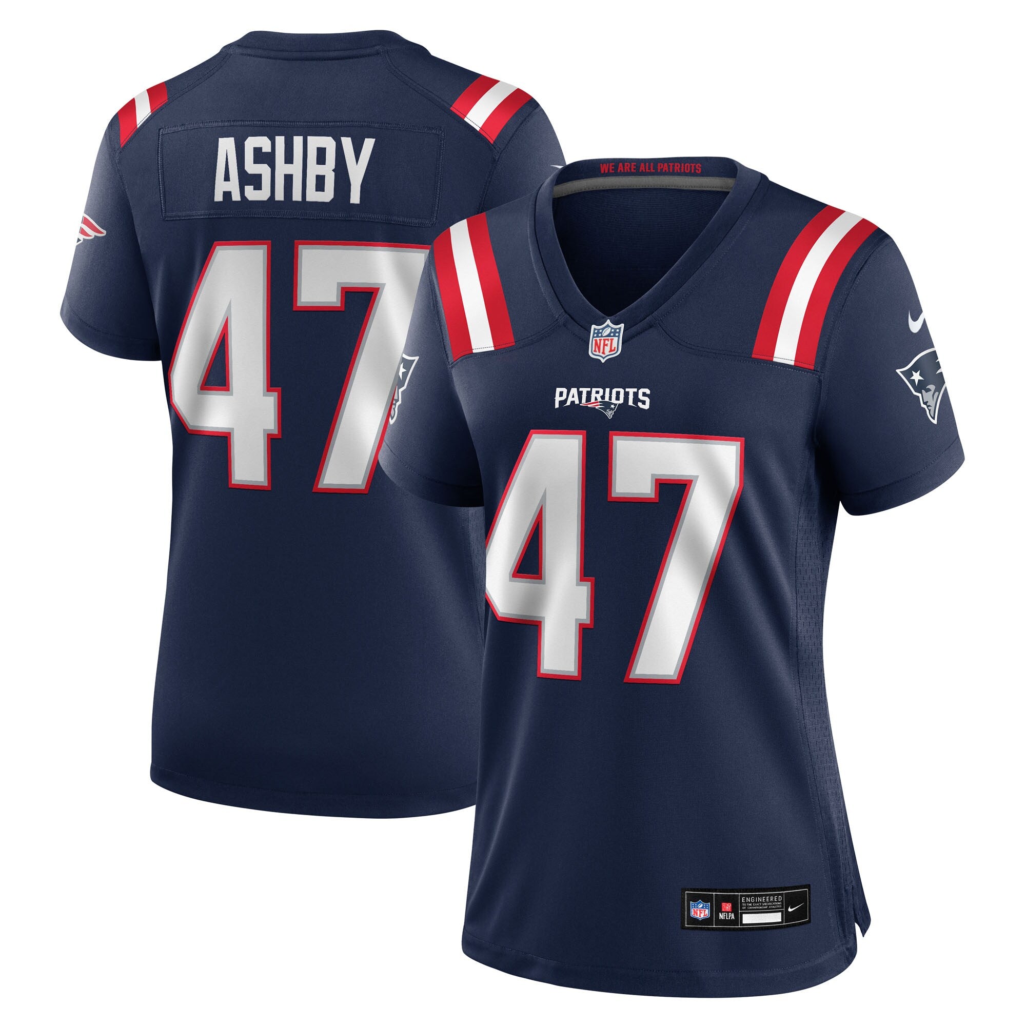 Julian Ashby New England Patriots Nike Women's Team Game Jersey -  Navy