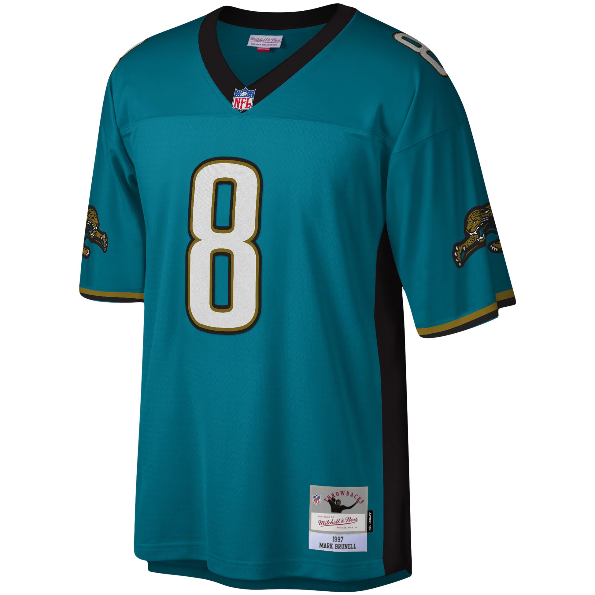 Mark Brunell Jacksonville Jaguars Mitchell &amp; Ness Legacy Replica Jersey - Teal