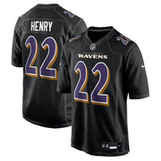 Derrick Henry Baltimore Ravens Nike Fashion Jersey - Carbon Black