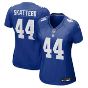 Cam Skattebo New York Giants Nike Women's Team Game Player Jersey - Royal