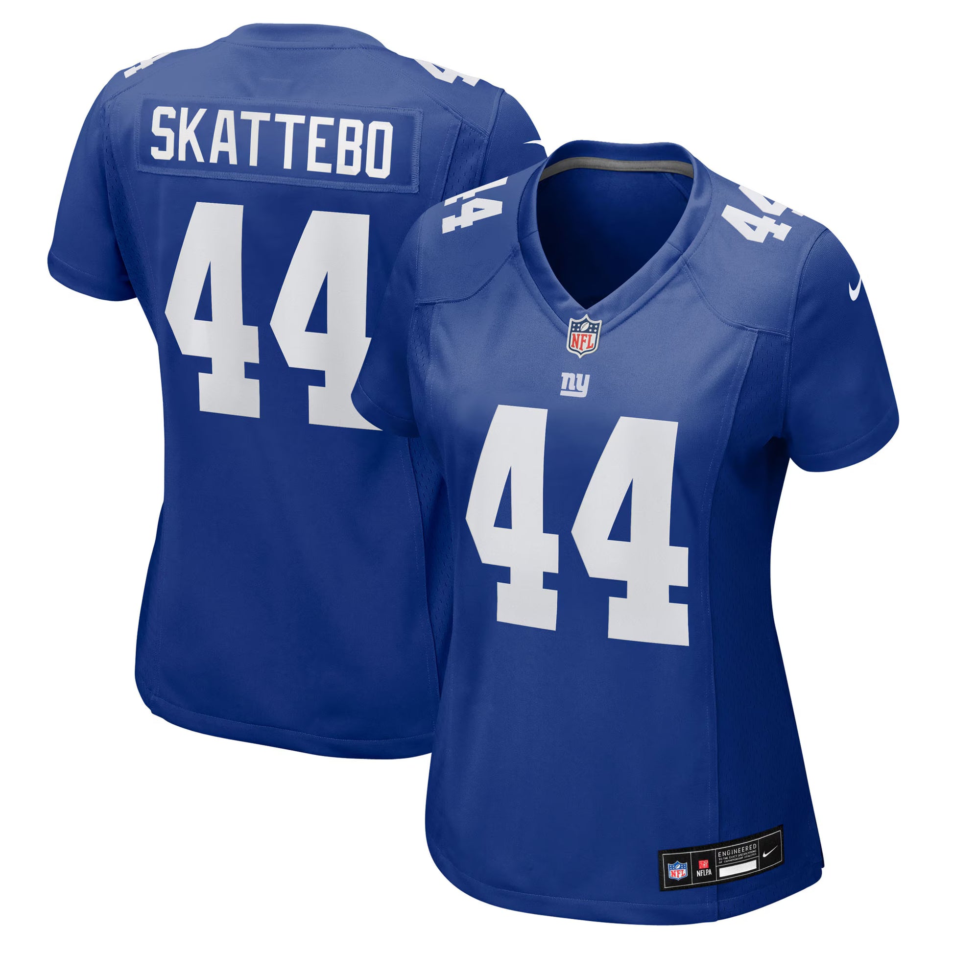 Cam Skattebo New York Giants Nike Women's Team Game Player Jersey - Royal