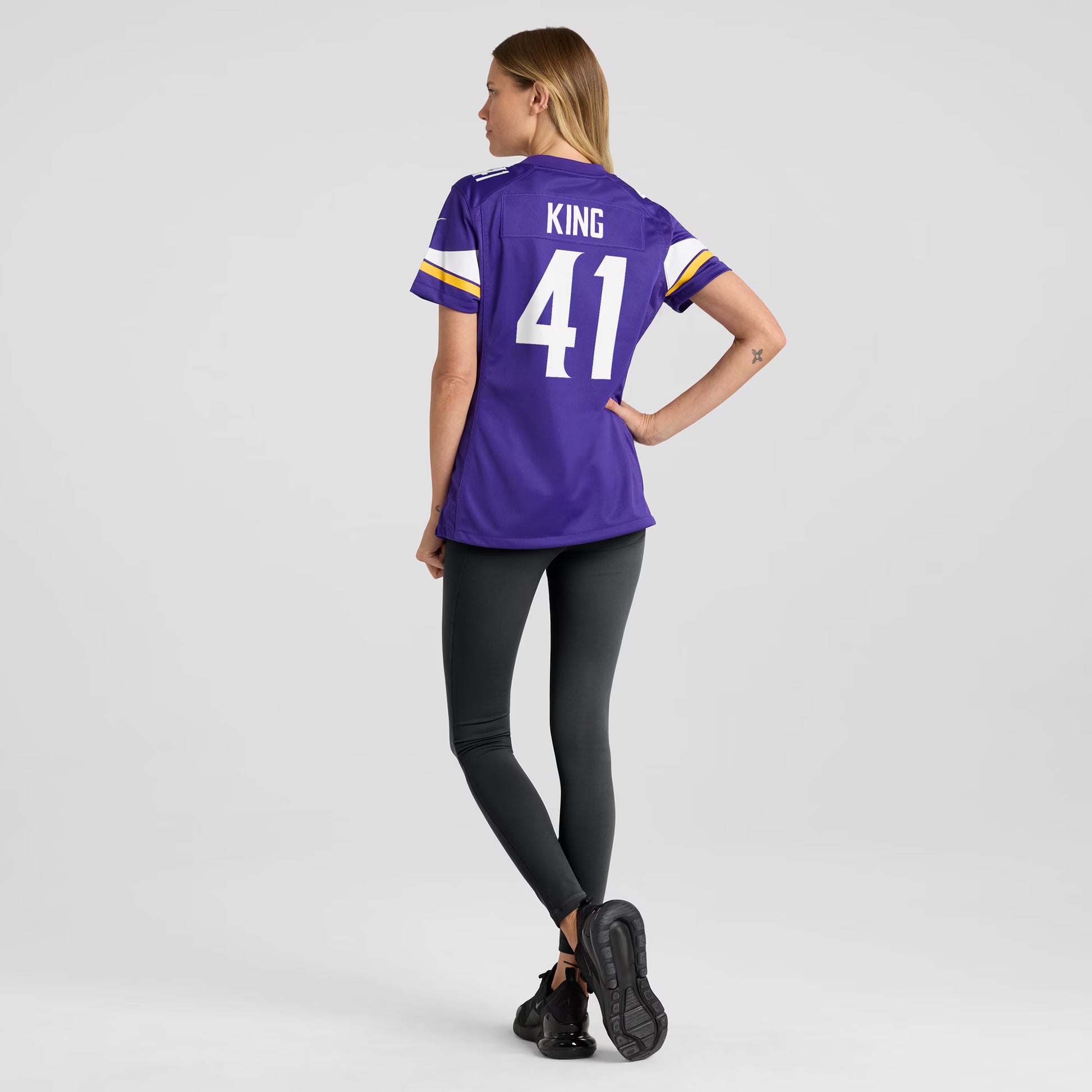Kobe King Minnesota Vikings Nike Women's Team Game Jersey -  Purple