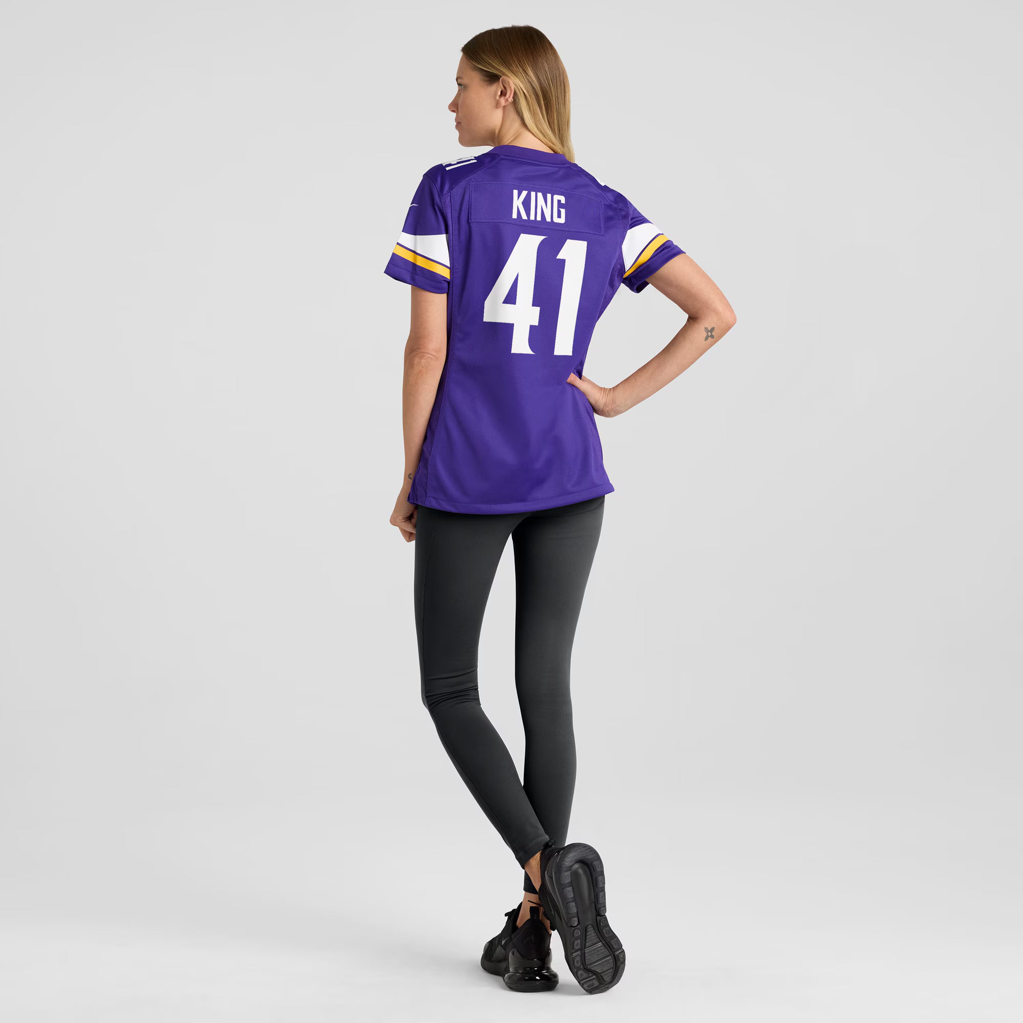 Kobe King Minnesota Vikings Nike Women's Team Game Jersey -  Purple