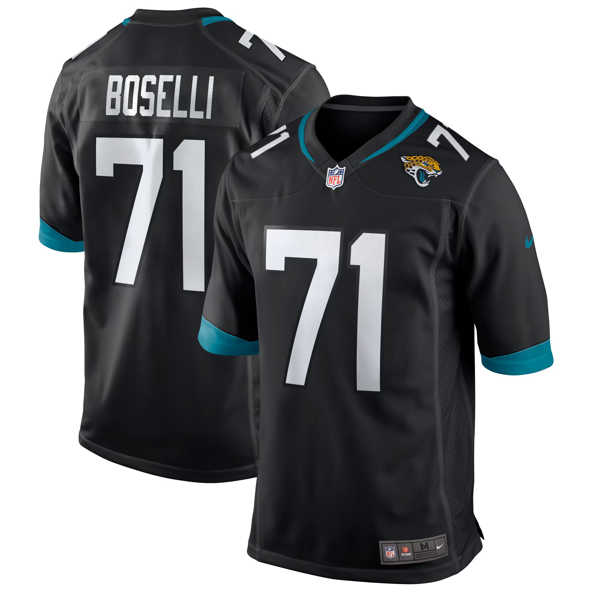 Tony Boselli Jacksonville Jaguars Nike Retired Player Alternate Game Jersey - Black
