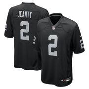 Ashton Jeanty Las Vegas Raiders Nike 2025 NFL Draft First Round Pick Game Jersey - Black