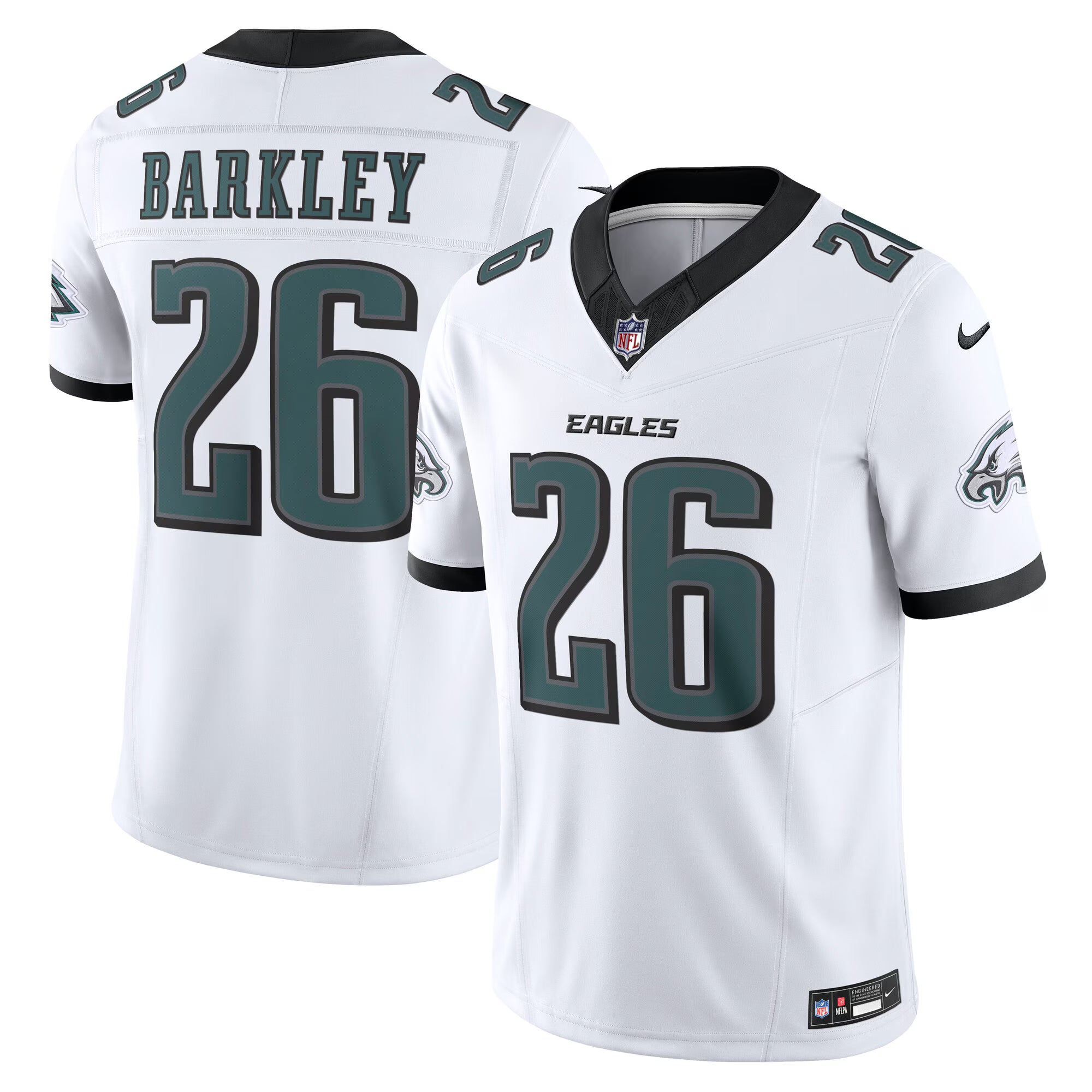 Saquon Barkley Philadelphia Eagles Nike  Vapor F.U.S.E. Limited Jersey - White