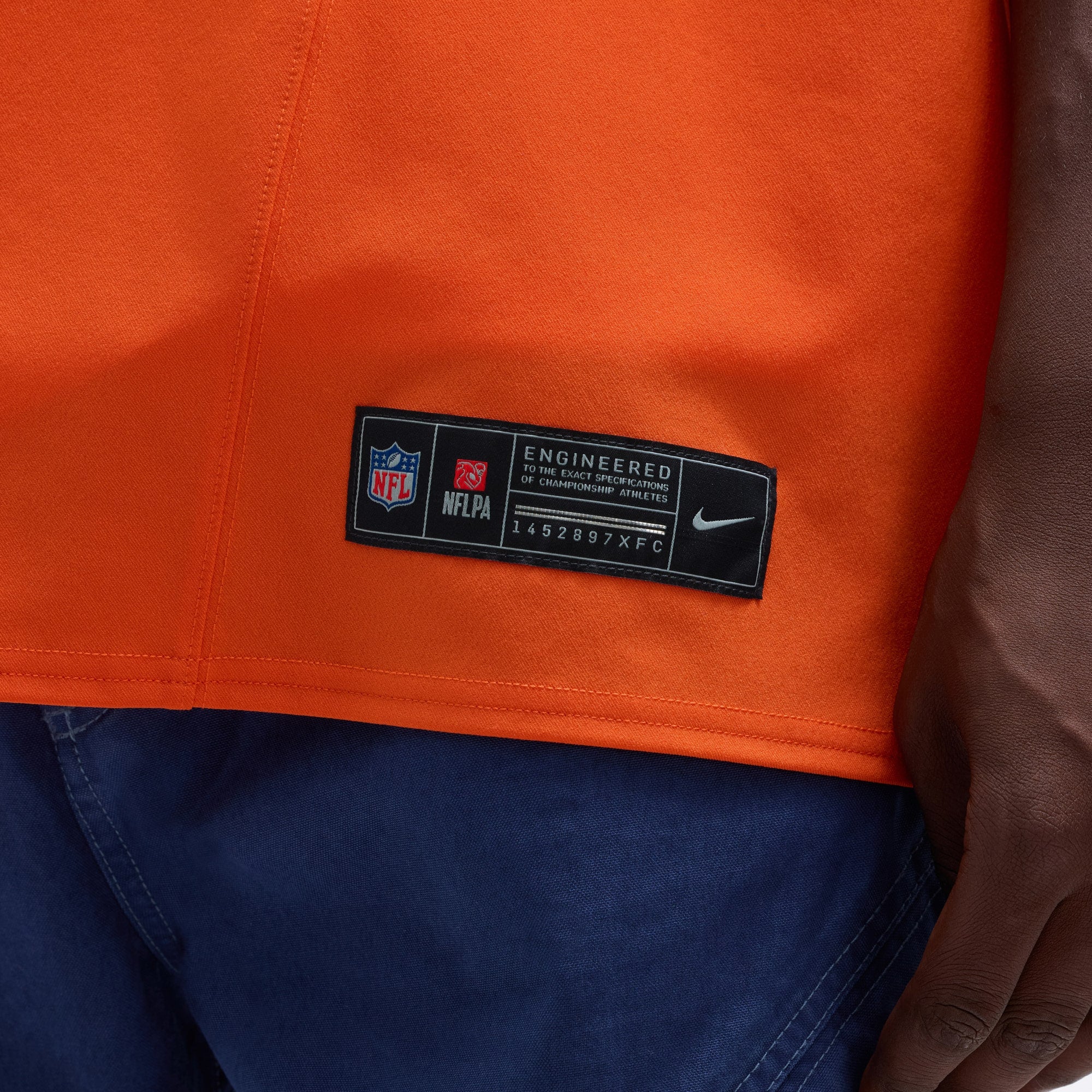 Caleb Williams Chicago Bears Nike Alternate Vapor F.U.S.E. Elite Jersey - Orange