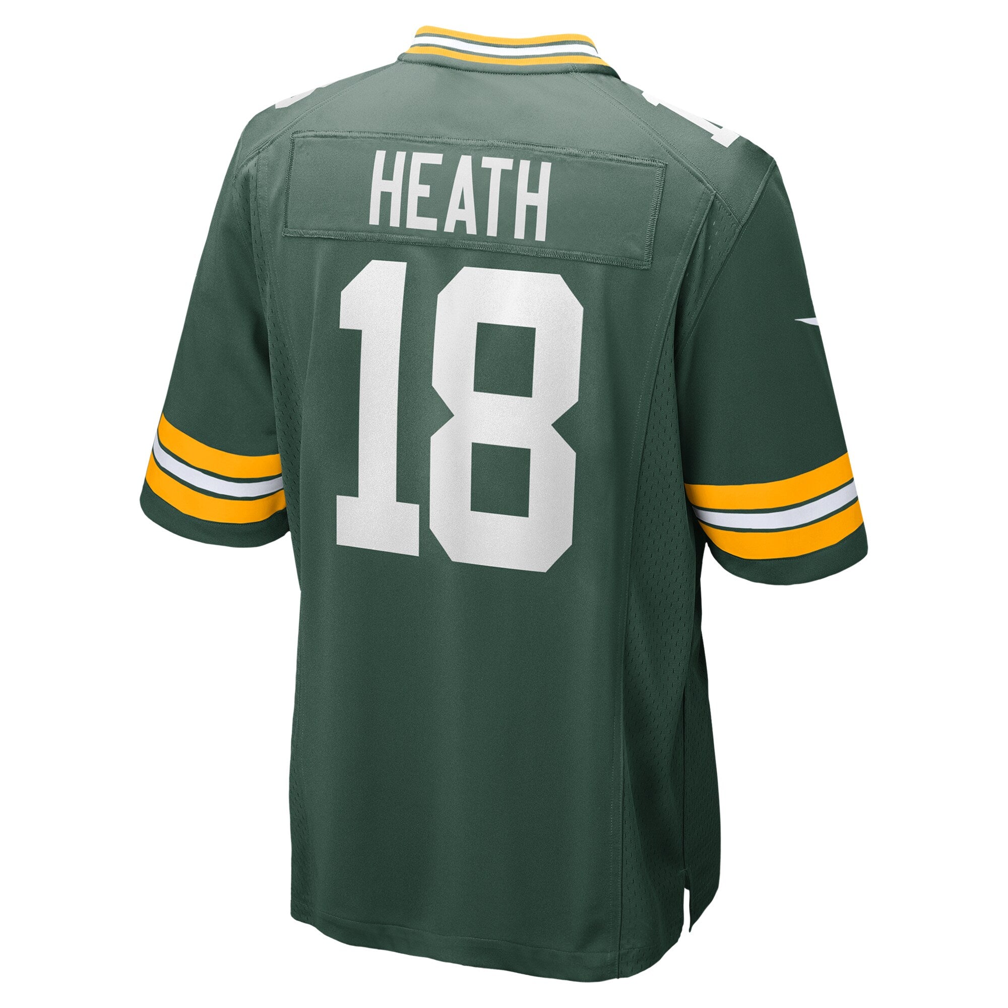 Malik Heath Green Bay Packers Nike  Game Jersey -  Green