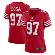 Nick Bosa San Francisco 49ers Nike Women's Team Game Player Jersey - Scarlet
