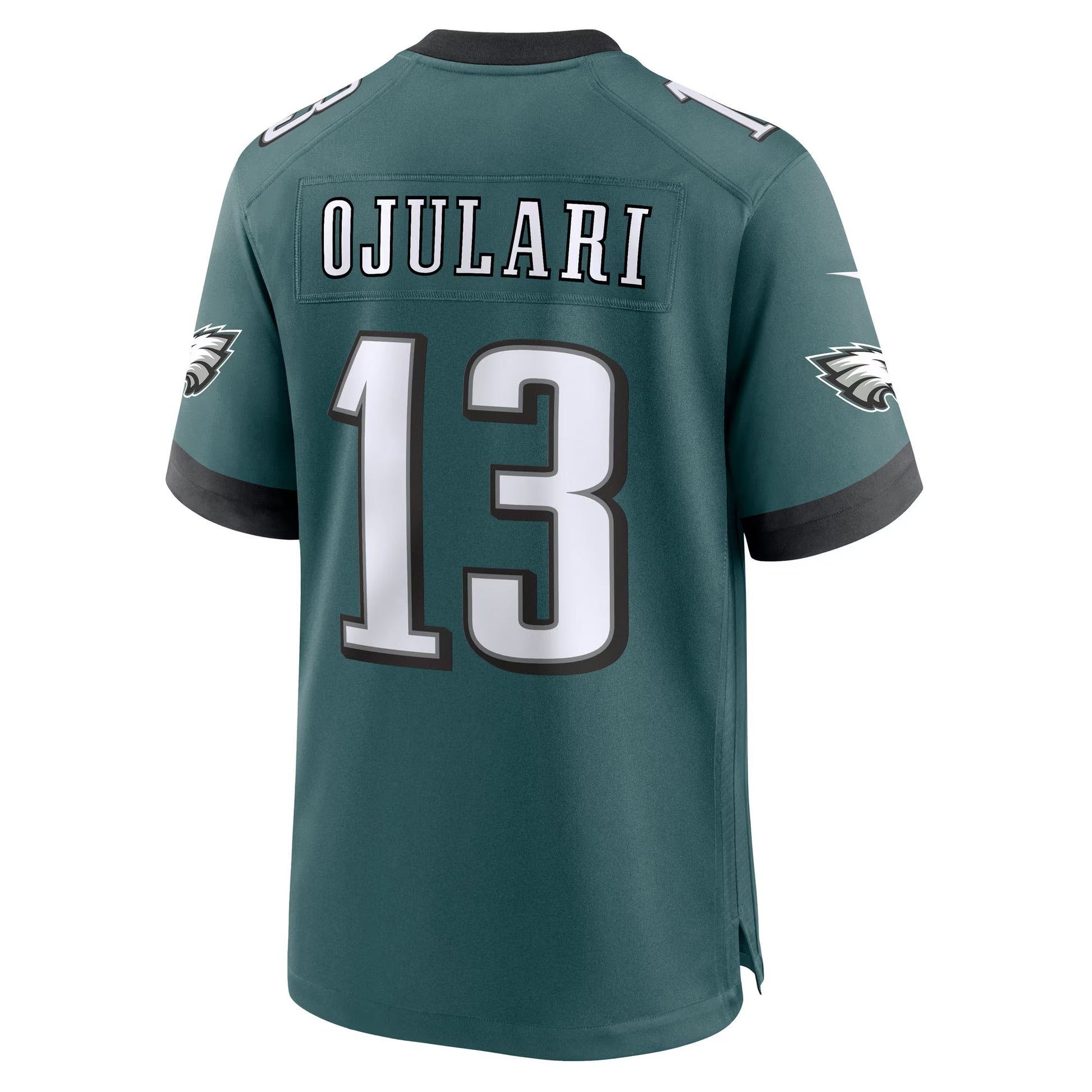Azeez Ojulari Philadelphia Eagles Nike Team Game Jersey - Midnight Green