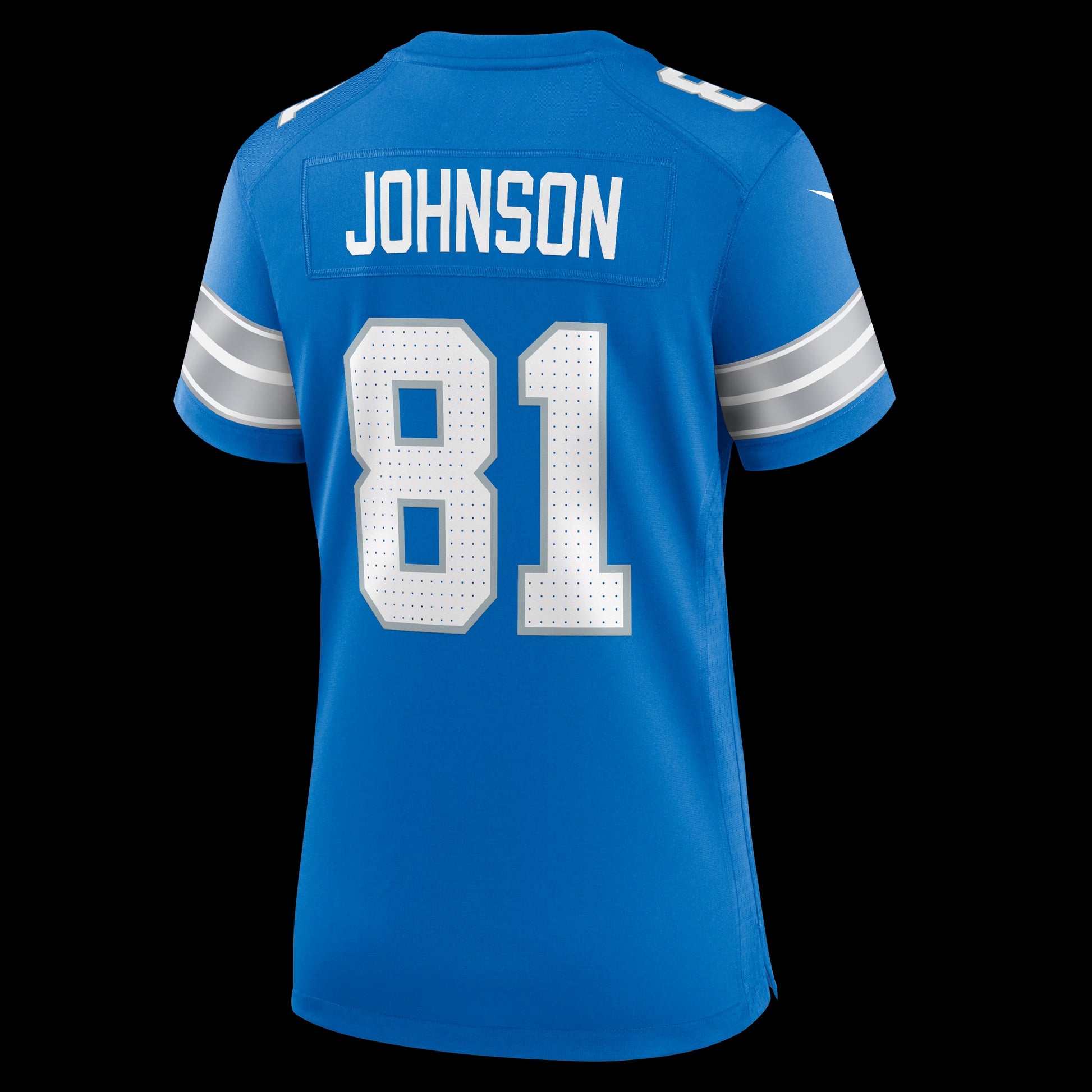 Calvin Johnson Detroit Lions Nike Women's Team Retired Game Jersey -  Blue