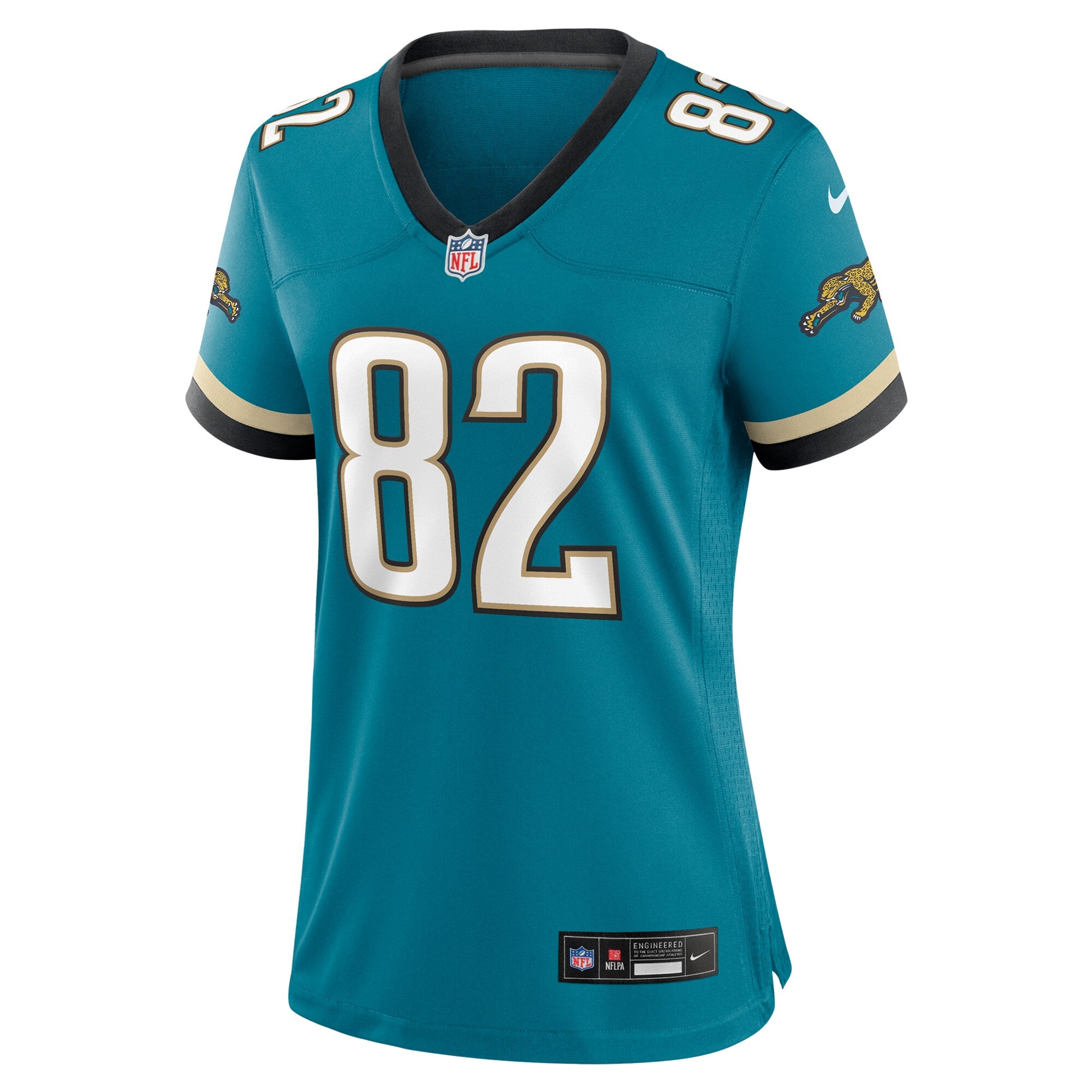Jimmy Smith Jacksonville Jaguars Nike Women's Prowler Throwback Retired Player Game Jersey - Teal