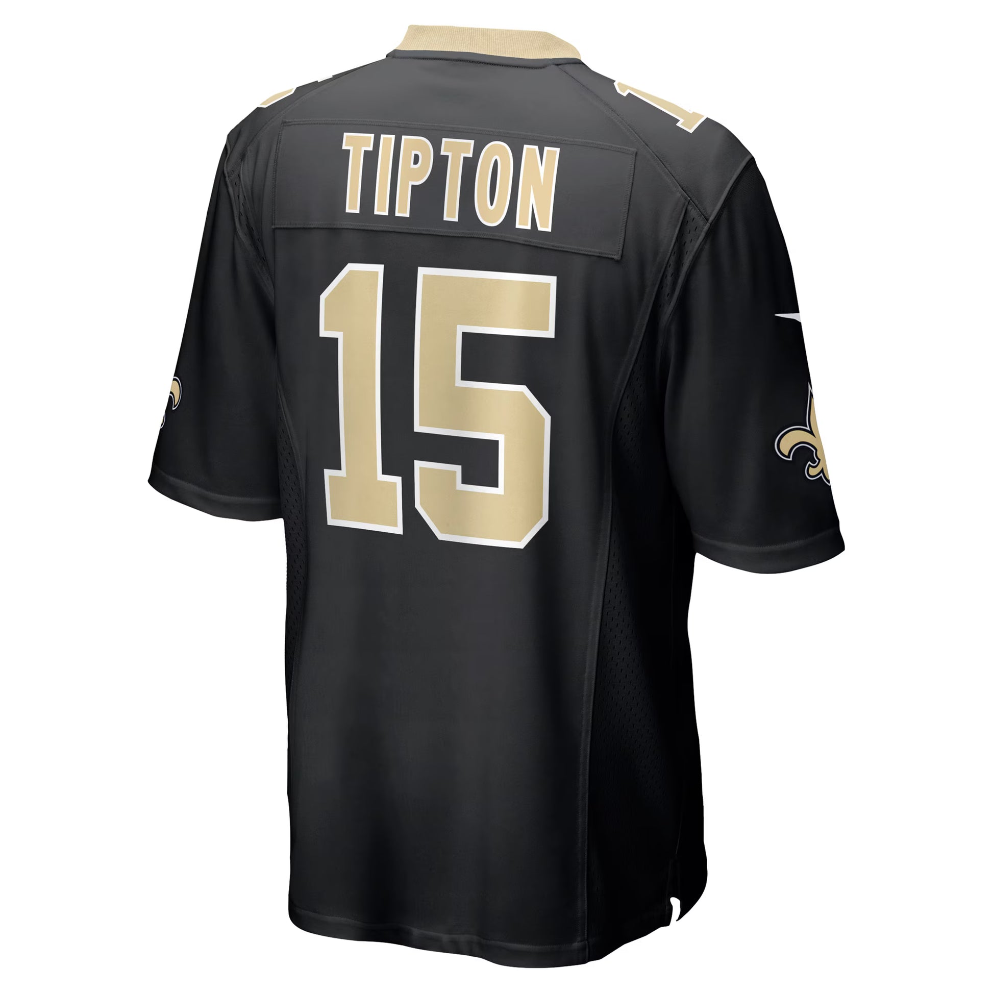 Mason Tipton New Orleans Saints Nike Team Game Jersey -  Black