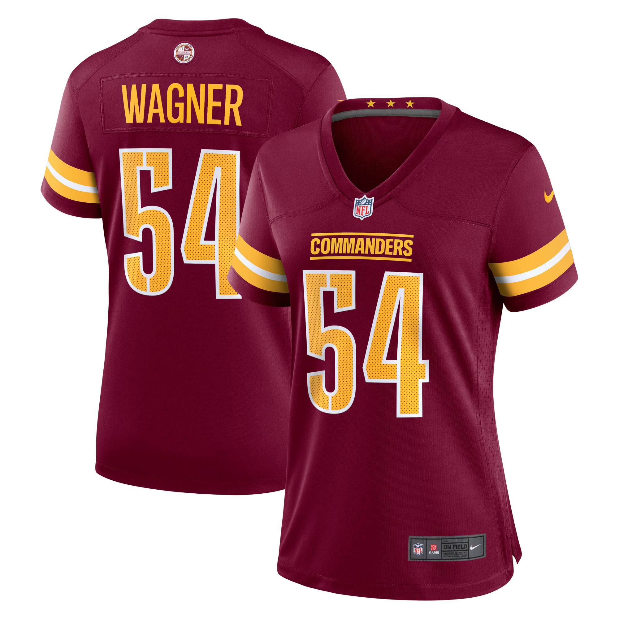 Bobby Wagner Washington Commanders Nike Women's Game Player Jersey - Burgundy