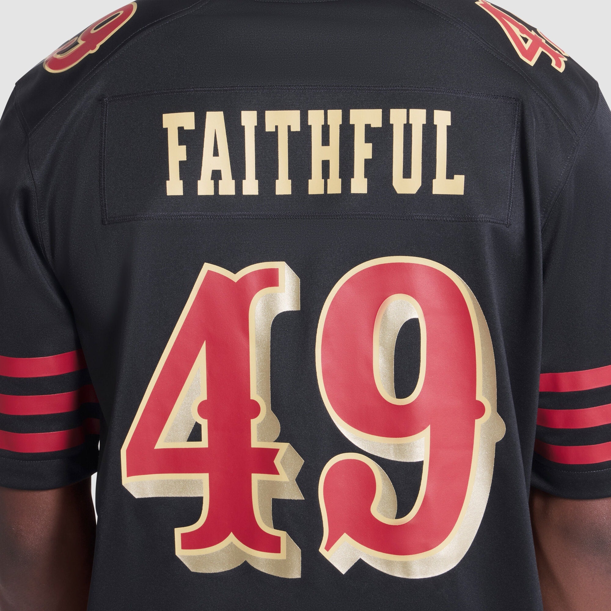 The Faithful San Francisco 49ers Nike 2025 Rivalries Collection Game Jersey - Black