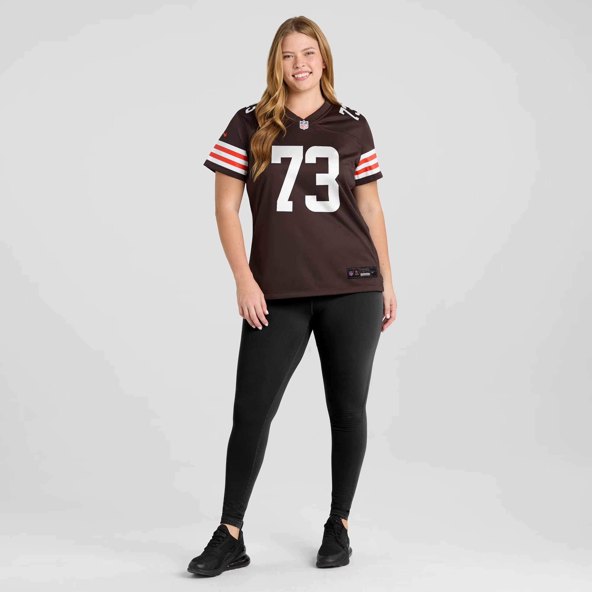 Joe Thomas Cleveland Browns Nike Women's Retired Game Player Jersey - Brown