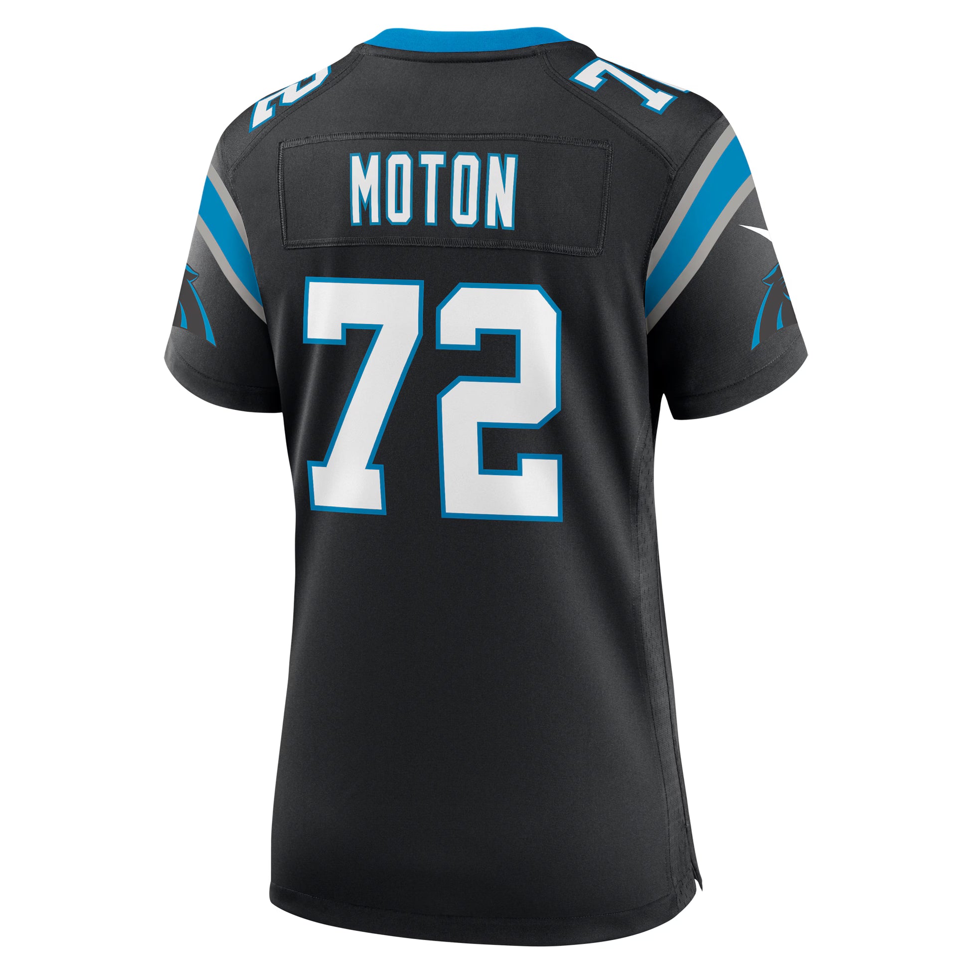 Taylor Moton Carolina Panthers Nike Women's Team Game Jersey - Black