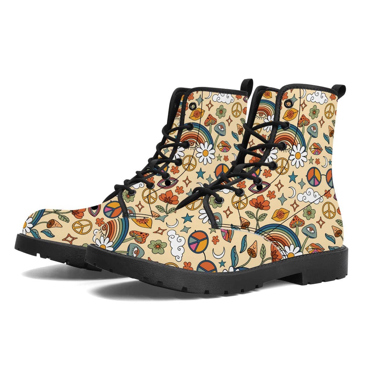 Peace And Love Vegan Leather Boots