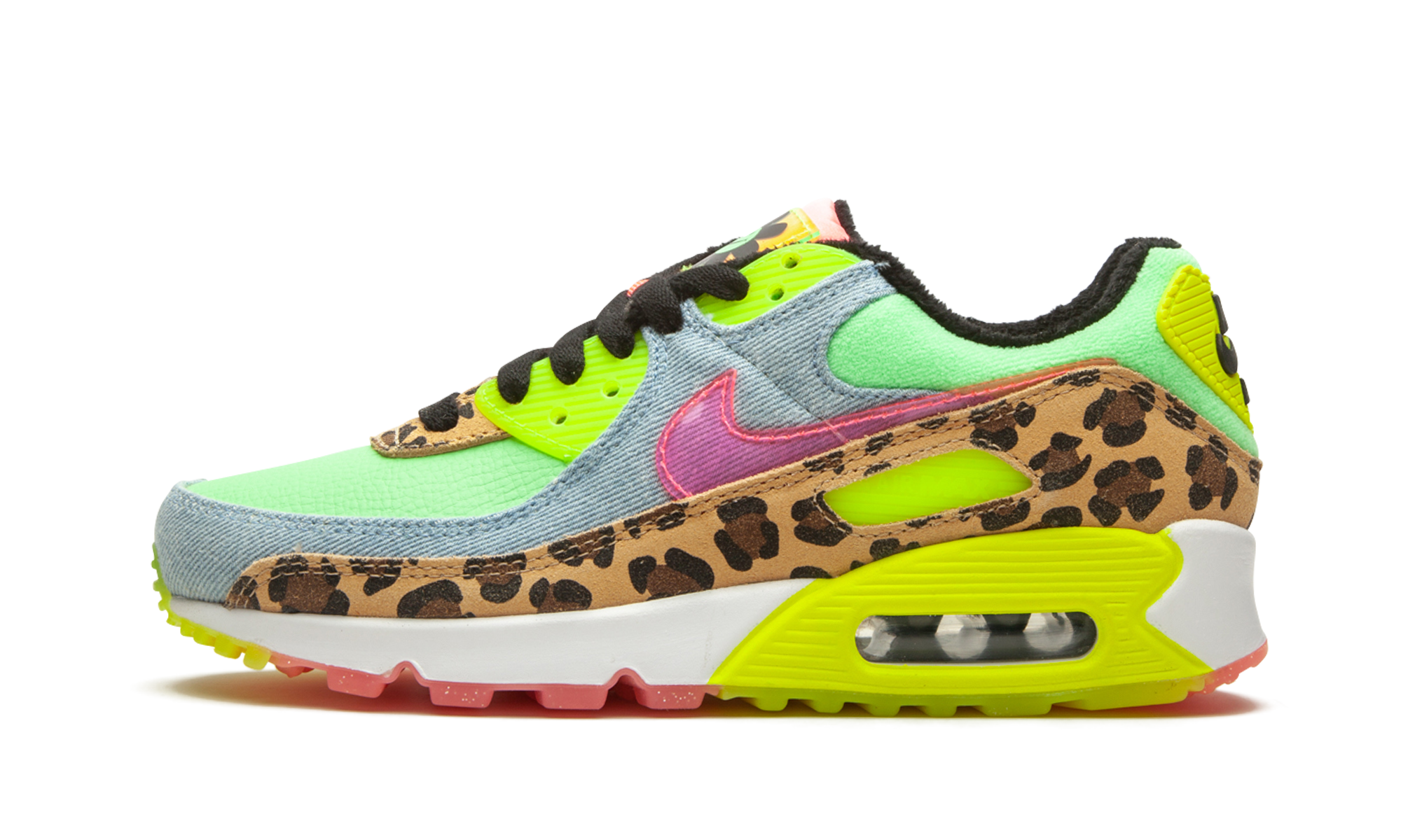 W Air Max 90 Lx "denim Leopard Print" - 1