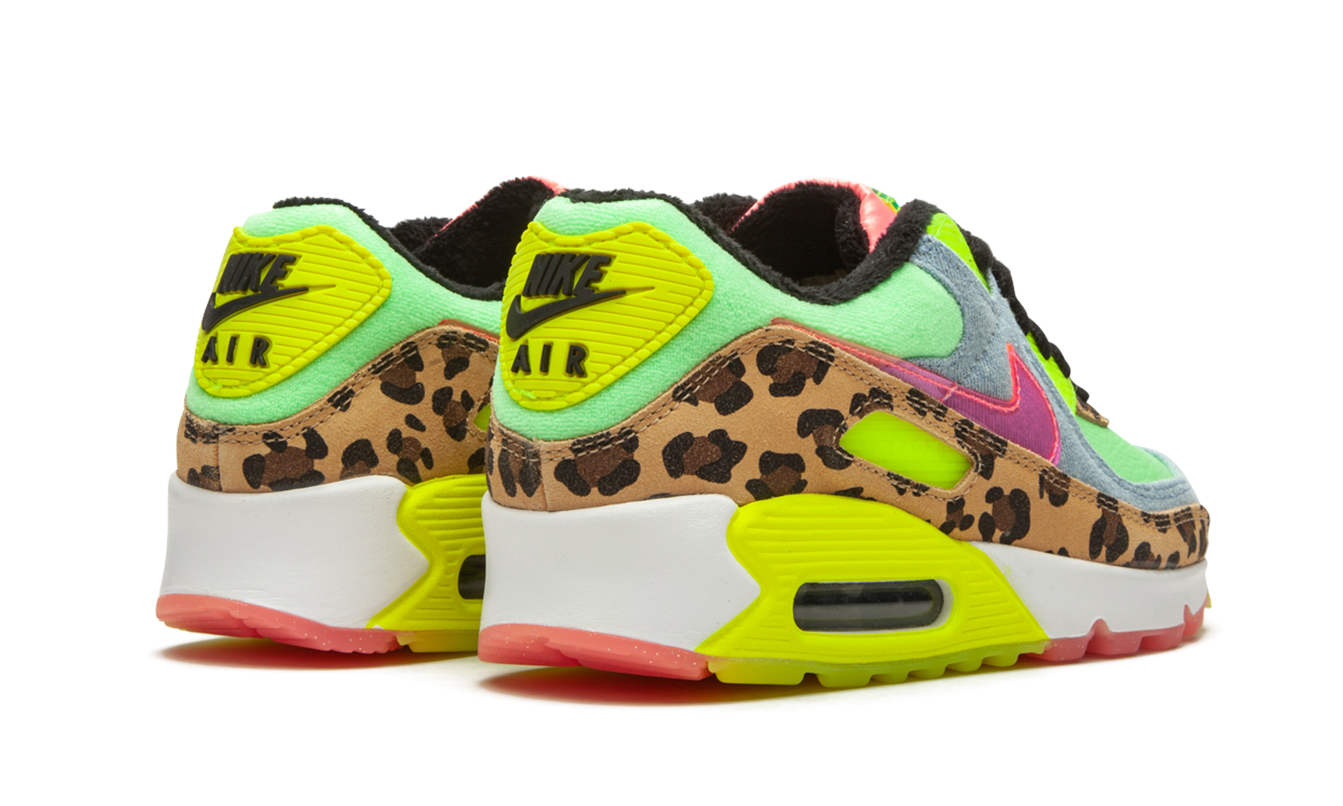 W Air Max 90 Lx "denim Leopard Print" - 3