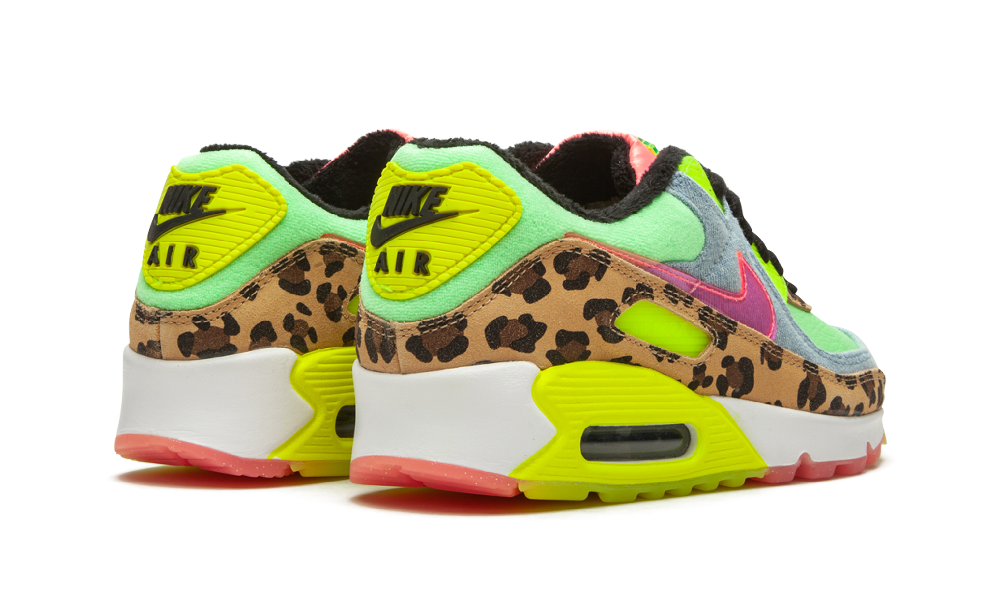 W Air Max 90 Lx "denim Leopard Print" - 3
