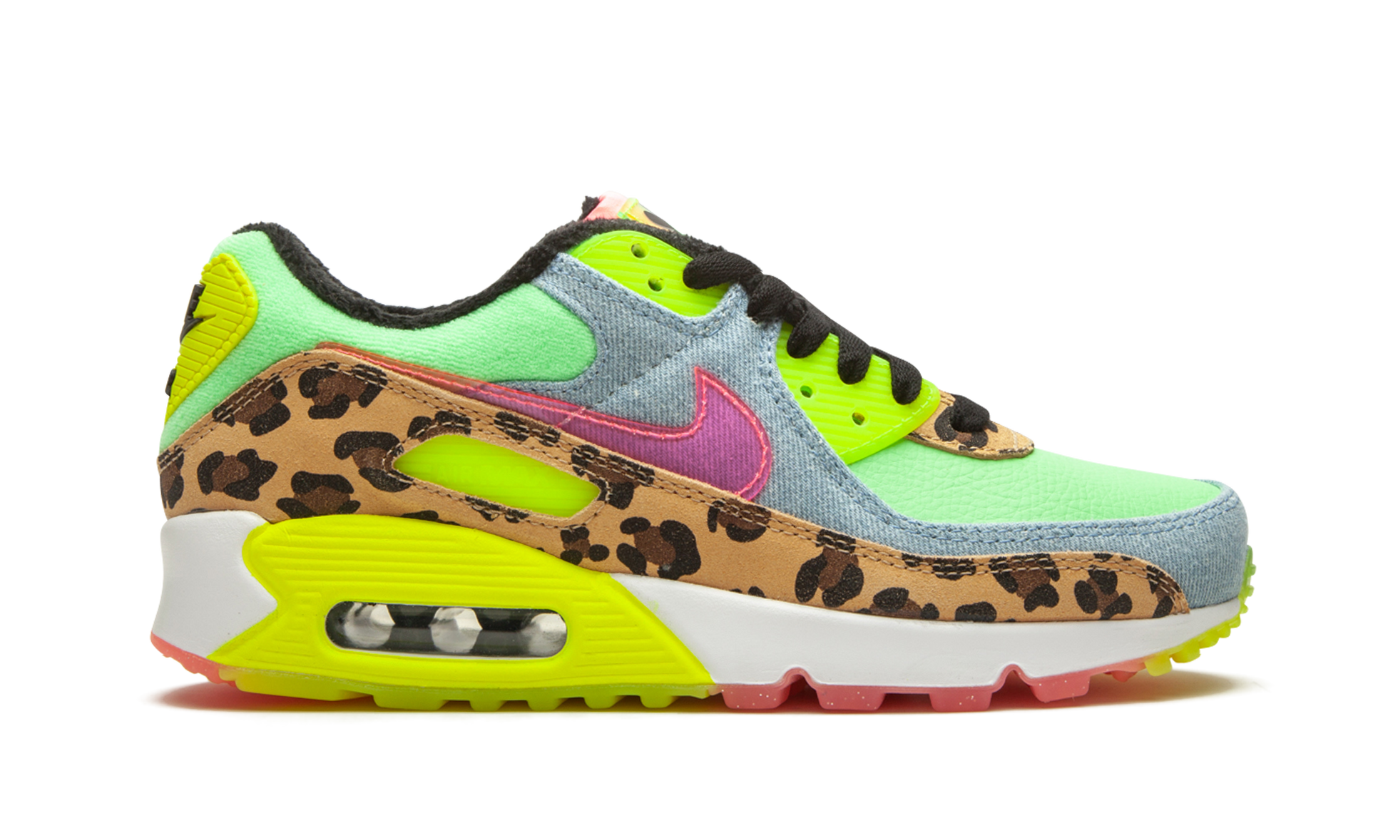 W Air Max 90 Lx "denim Leopard Print" - 6