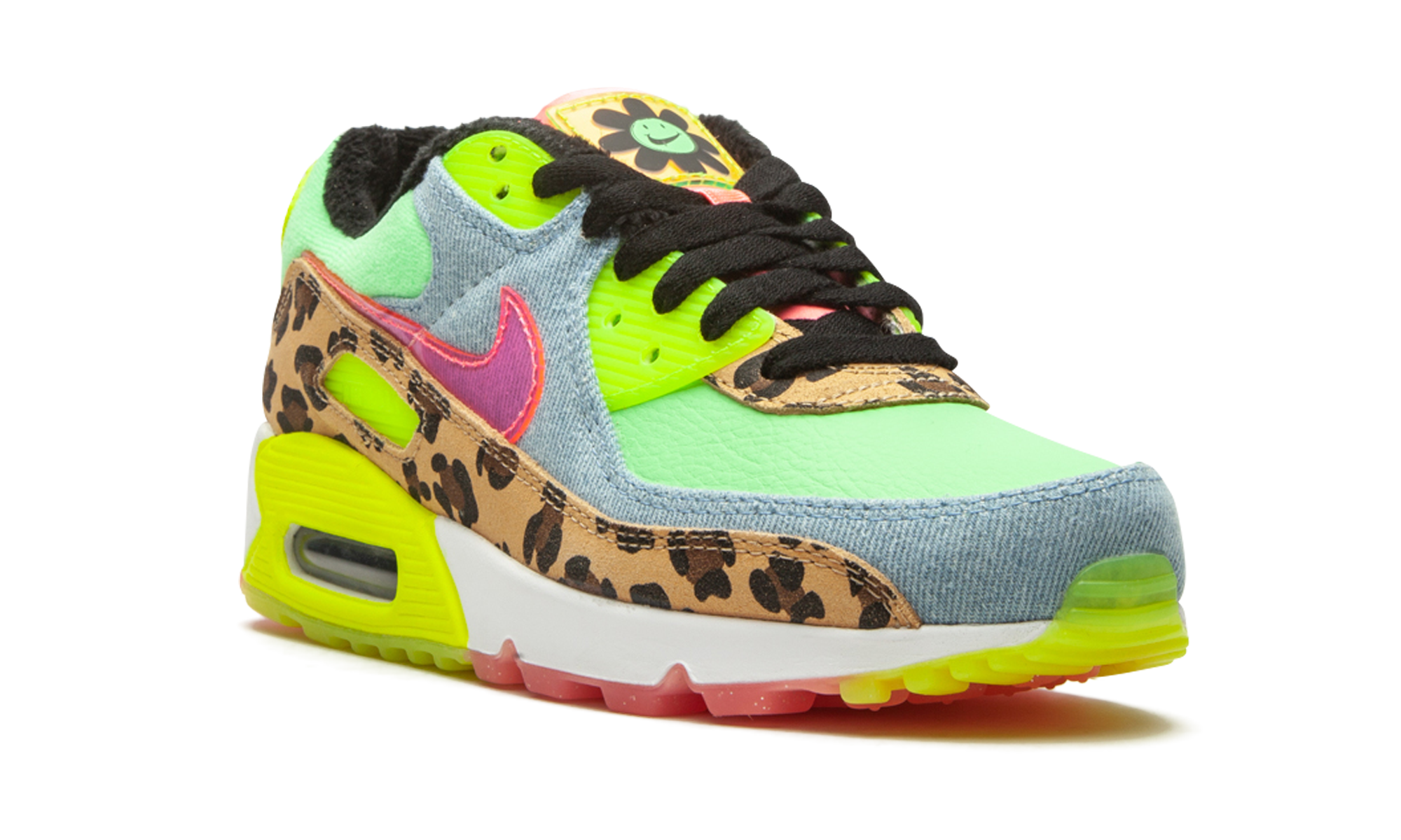 W Air Max 90 Lx "denim Leopard Print" - 7