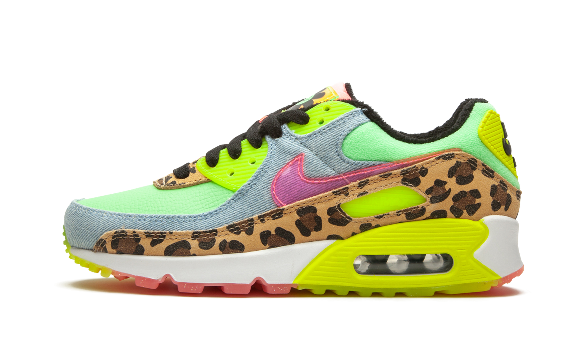 W Air Max 90 Lx "denim Leopard Print" - 8
