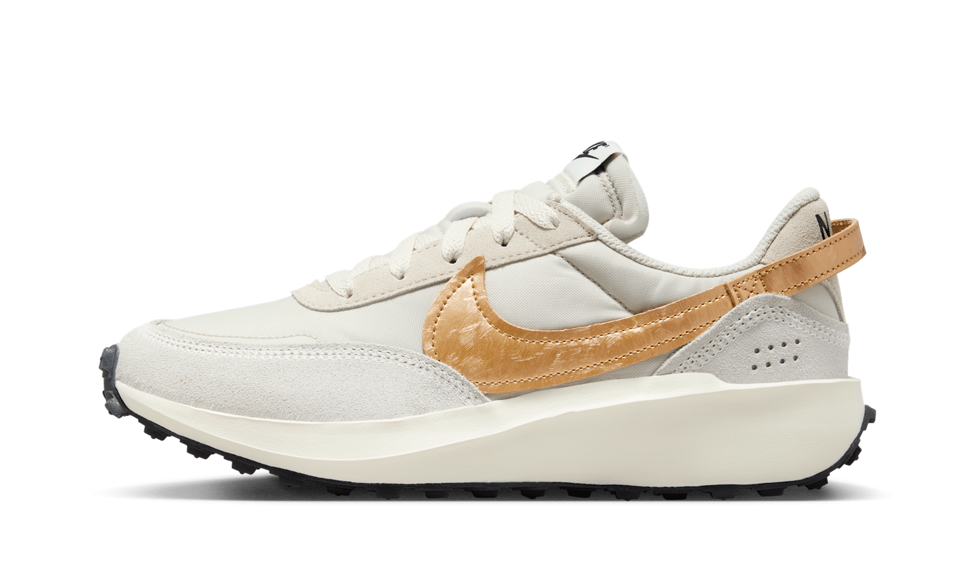 Waffle Debut Wmns "light Orewood Brown Metallic Gold" - 1
