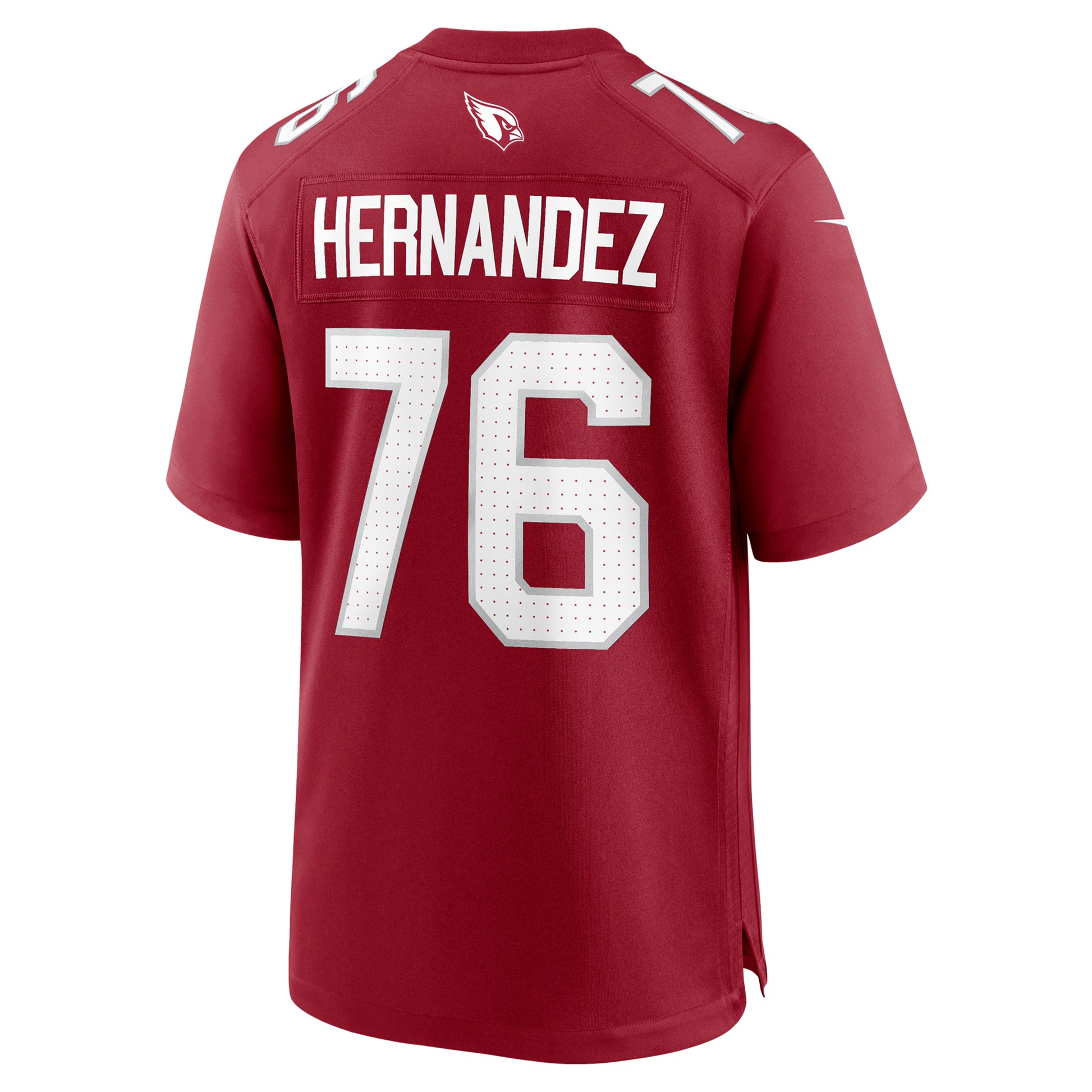 Will Hernandez Arizona Cardinals Nike Team Game Jersey -  Cardinal