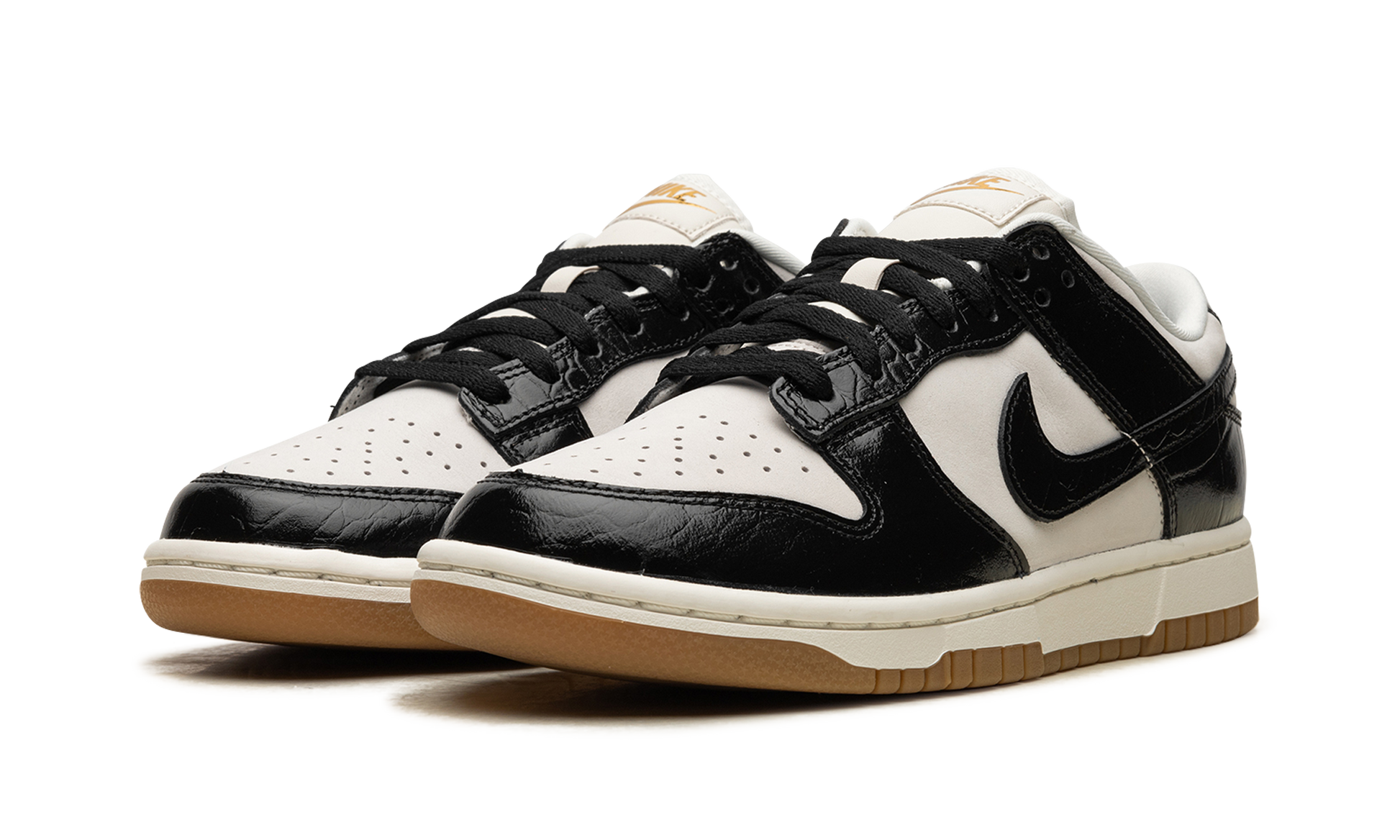 Wmns Dunk Low Lx "black Croc" - 2