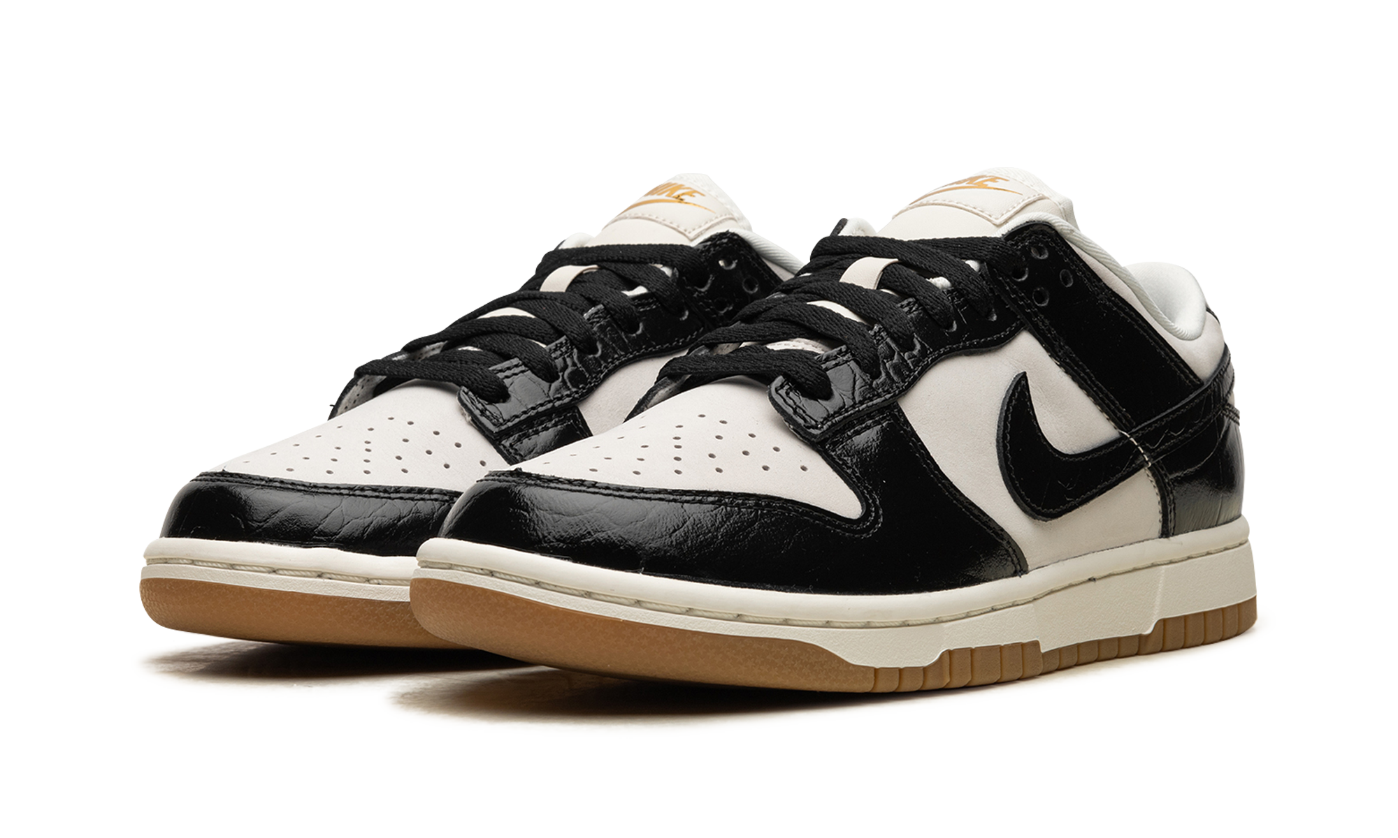 Wmns Dunk Low Lx "black Croc" - 2