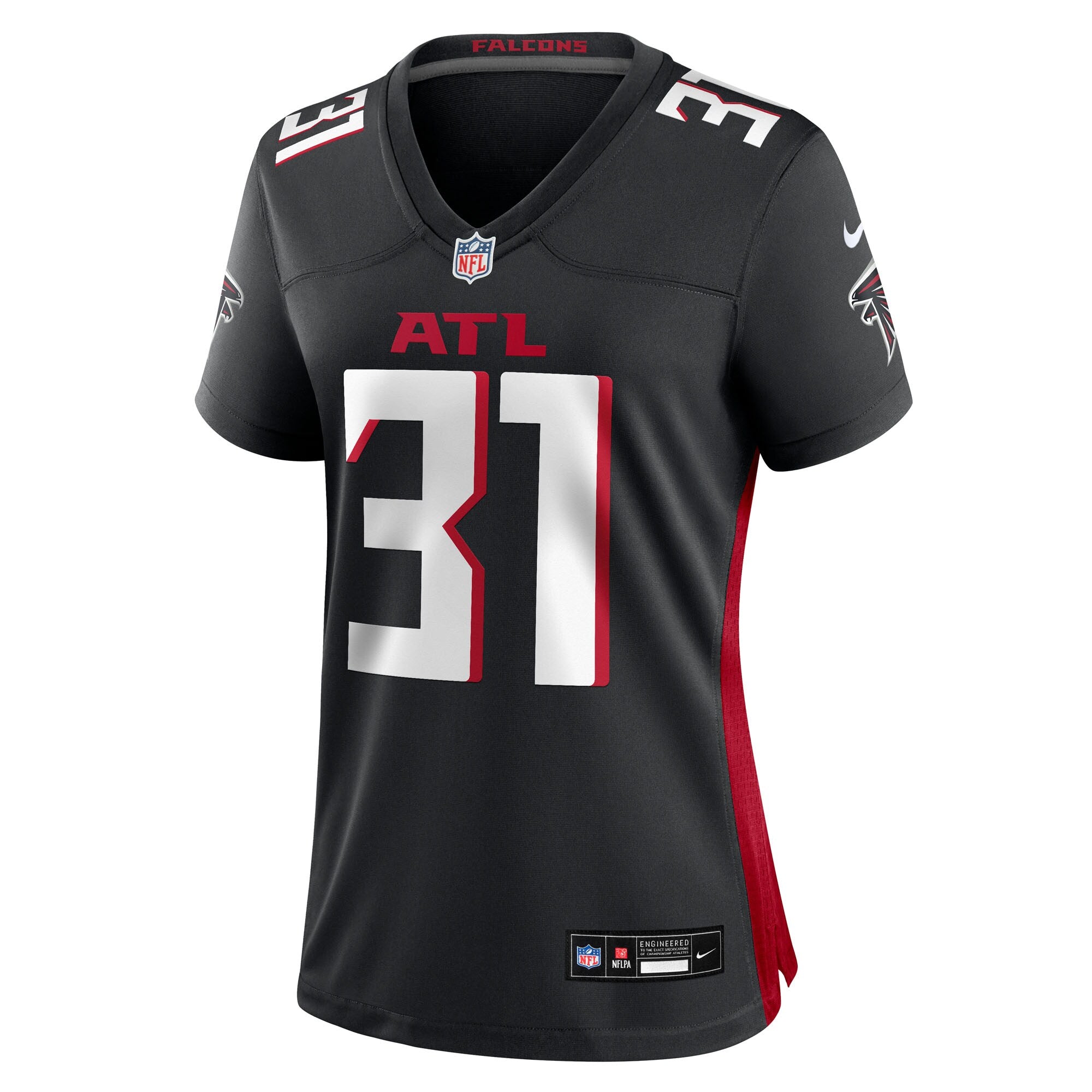 Xavier Watts Atlanta Falcons Nike Women's Team Game Jersey -  Black