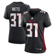 Xavier Watts Atlanta Falcons Nike Women's Team Game Jersey -  Black